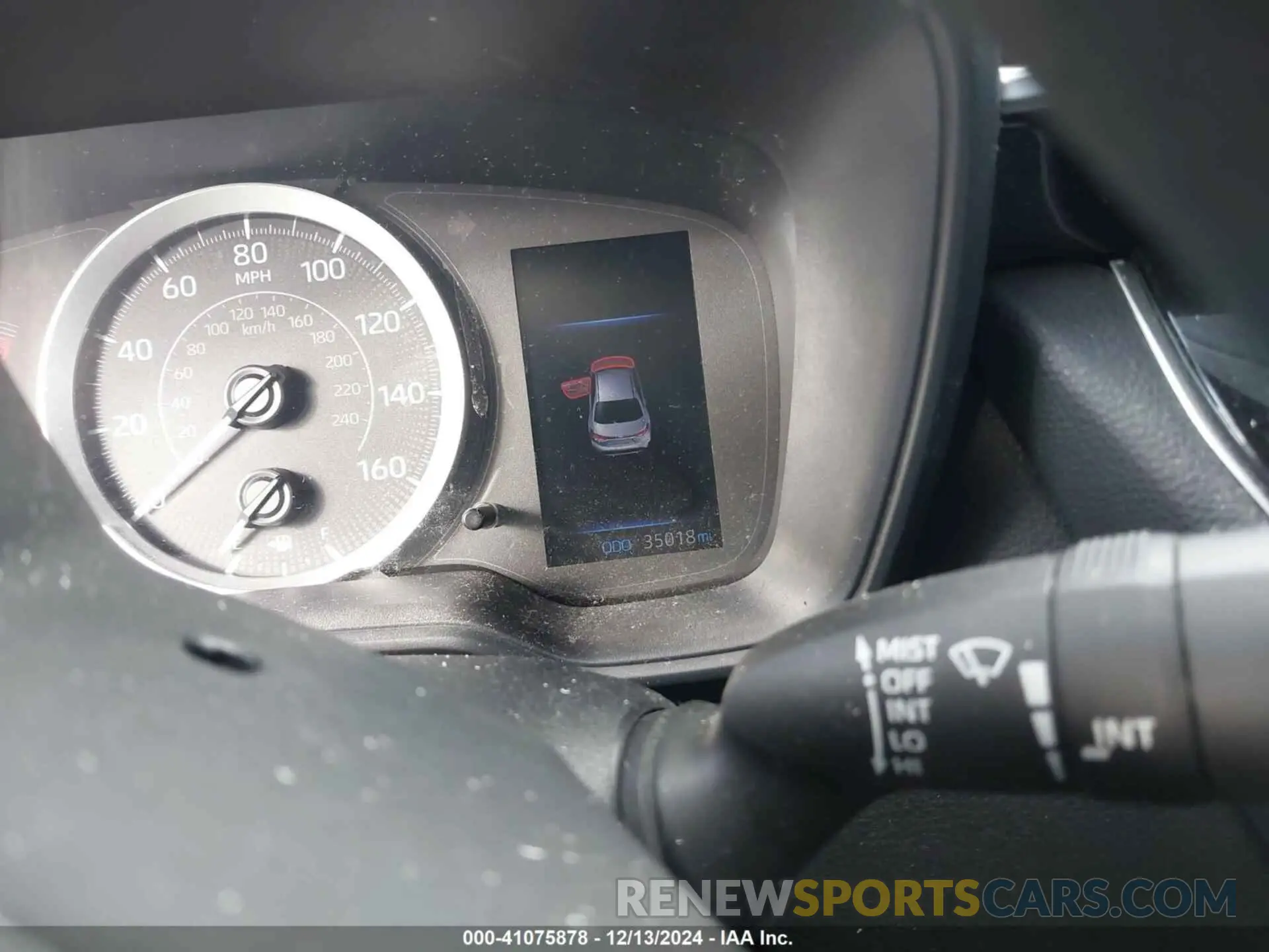 7 fotografías del automóvil dañado 5YFEPMAE9NP334432 TOYOTA COROLLA 2022
