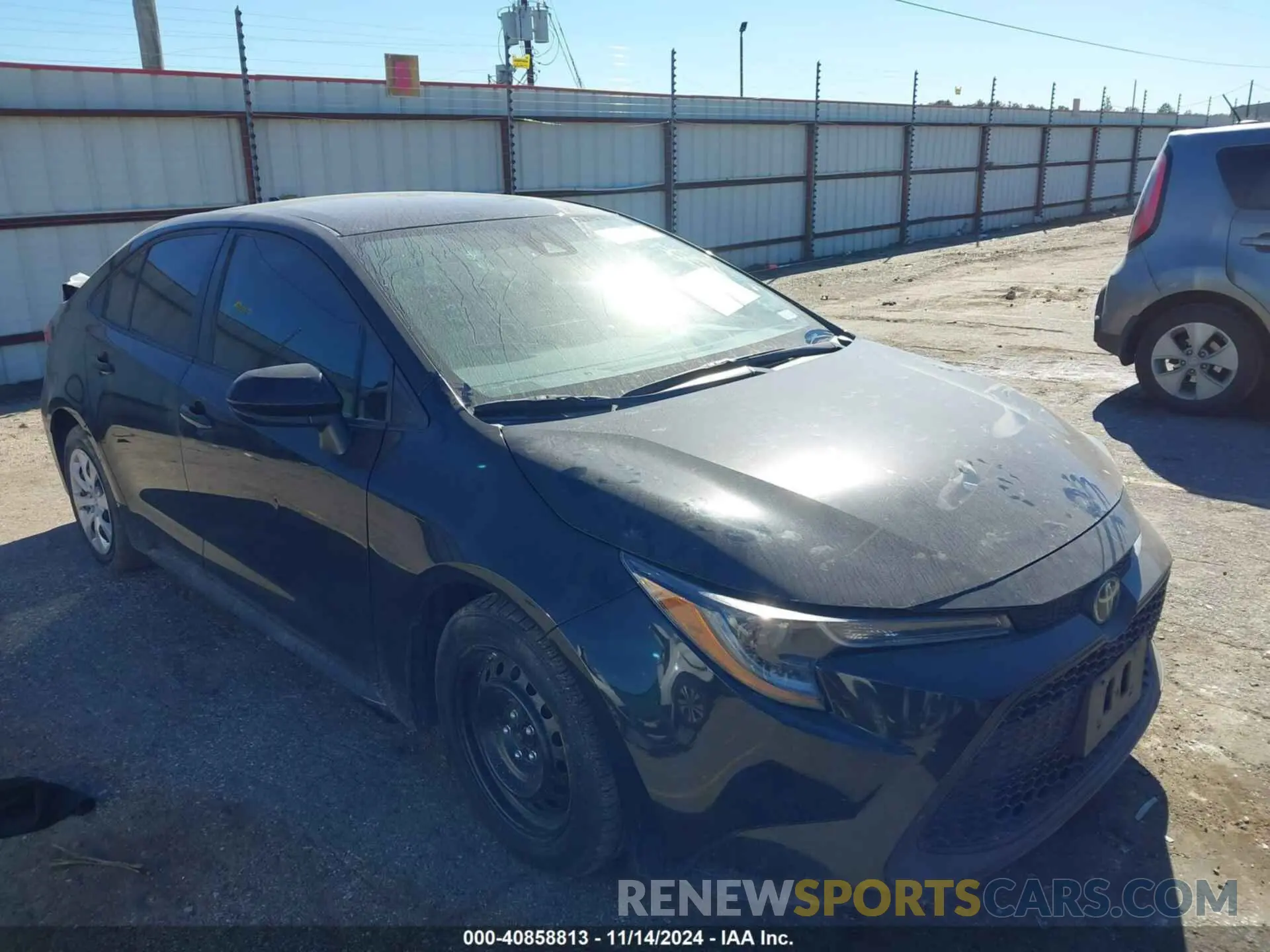 1 fotografías del automóvil dañado 5YFEPMAE9NP335113 TOYOTA COROLLA 2022