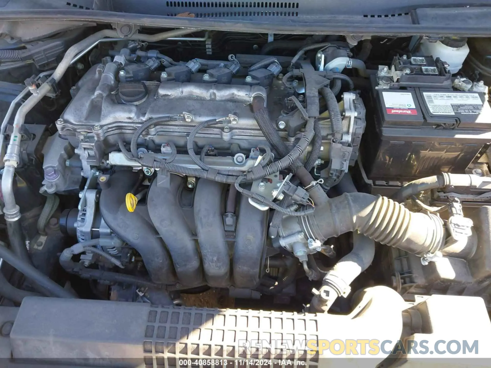 10 fotografías del automóvil dañado 5YFEPMAE9NP335113 TOYOTA COROLLA 2022