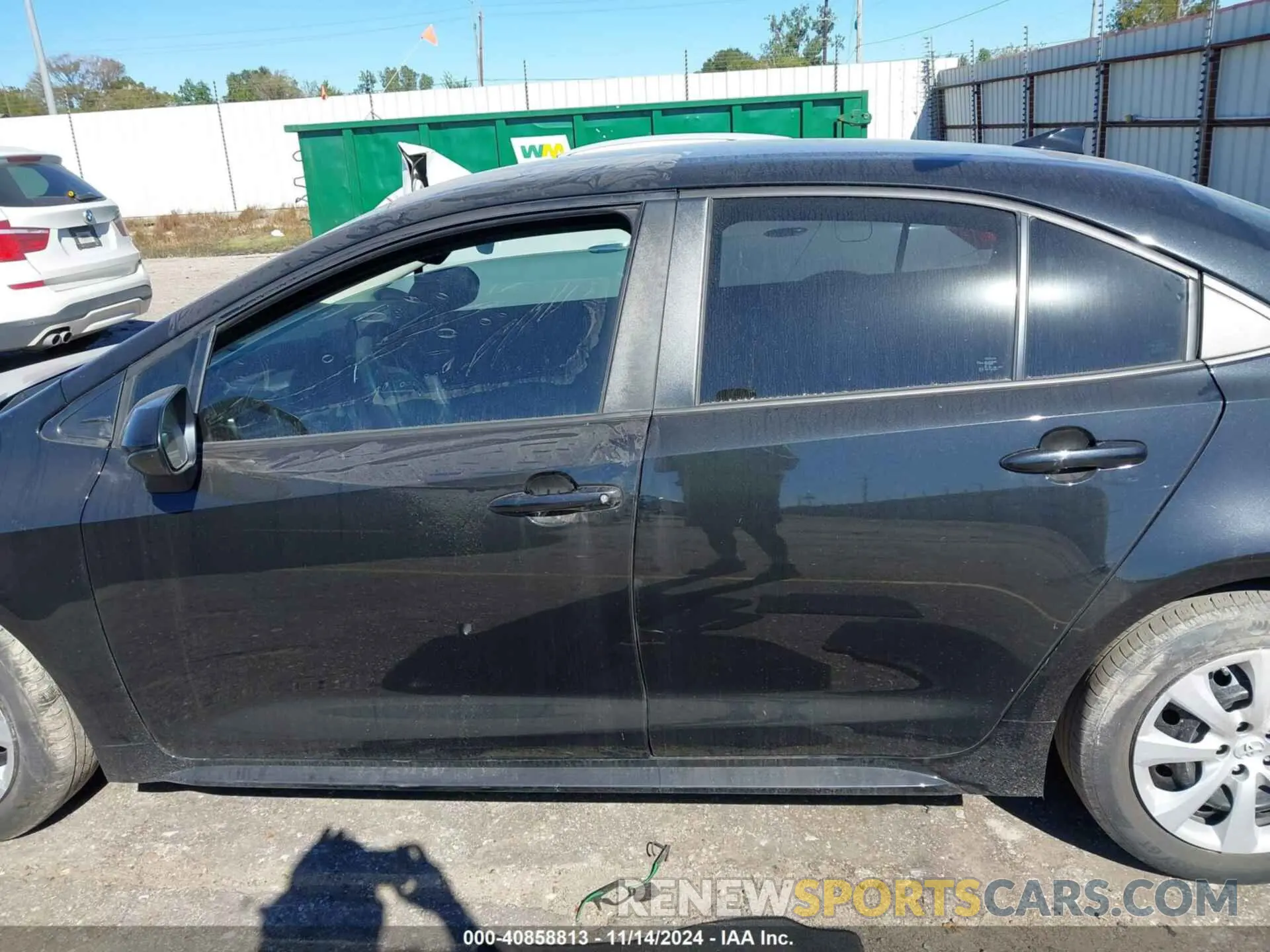 14 fotografías del automóvil dañado 5YFEPMAE9NP335113 TOYOTA COROLLA 2022