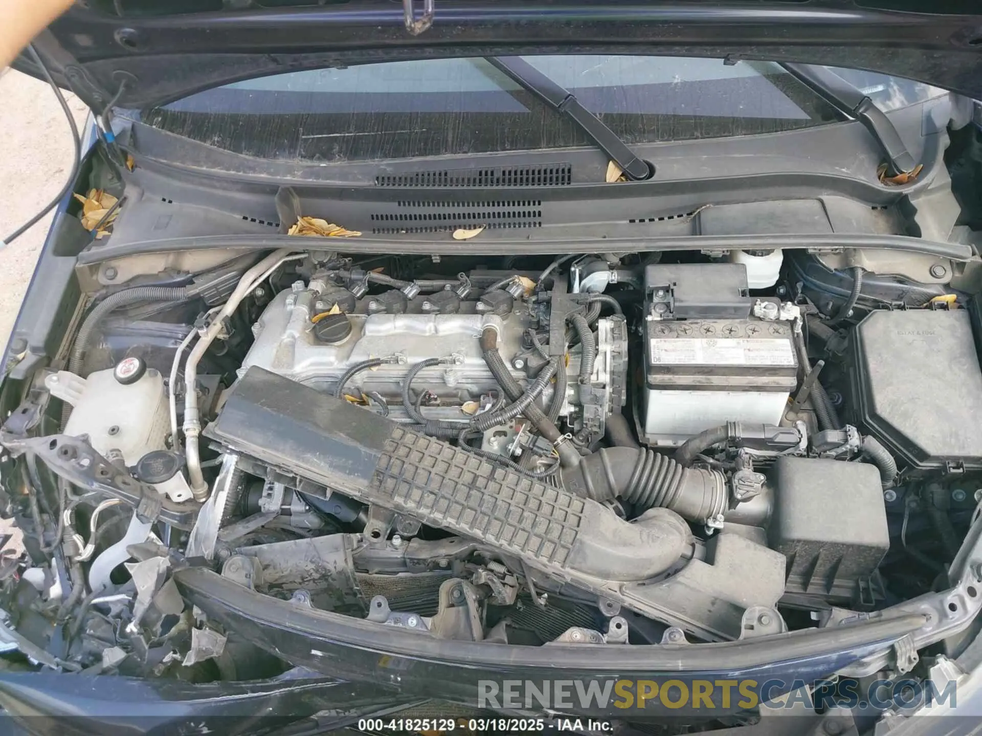 10 fotografías del automóvil dañado 5YFEPMAE9NP337296 TOYOTA COROLLA 2022