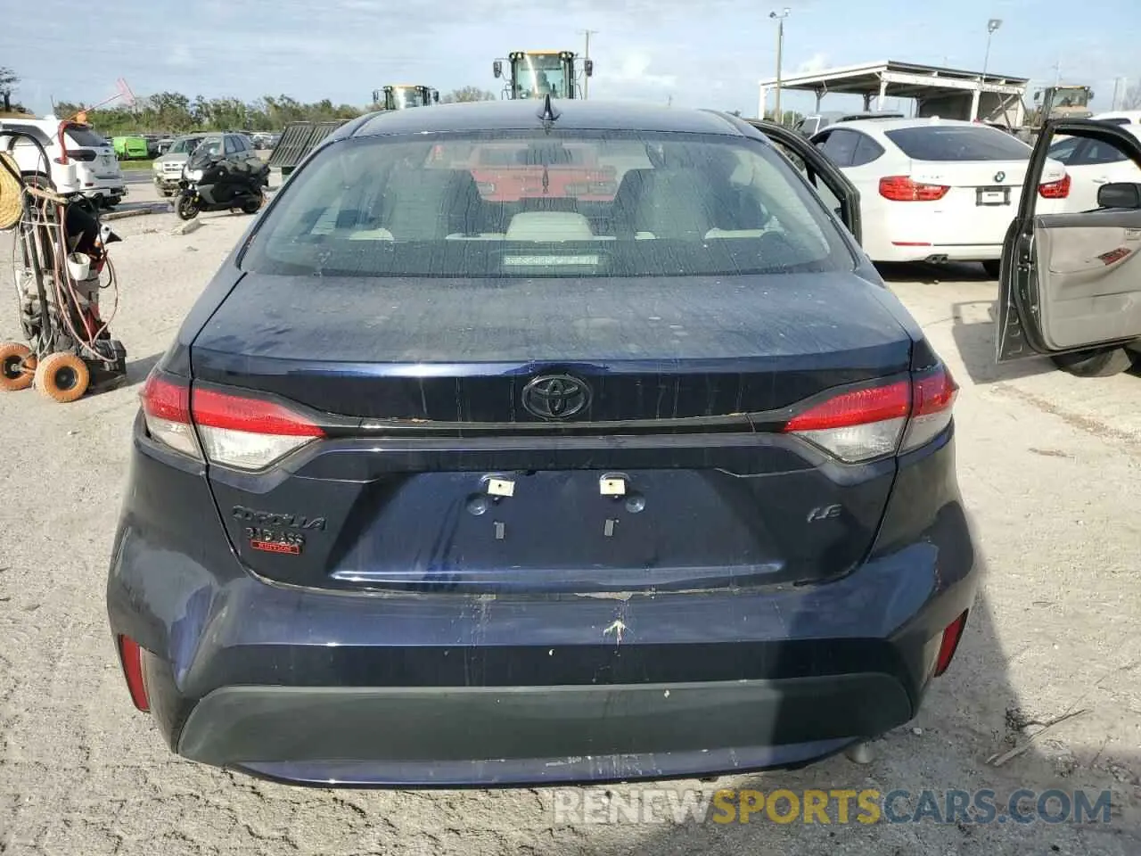 6 fotografías del automóvil dañado 5YFEPMAE9NP339145 TOYOTA COROLLA 2022