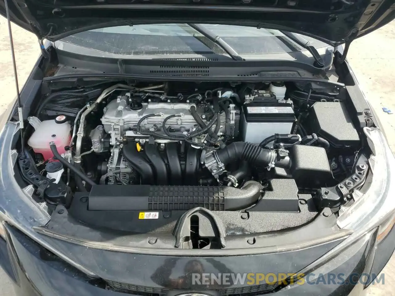13 fotografías del automóvil dañado 5YFEPMAE9NP342904 TOYOTA COROLLA 2022