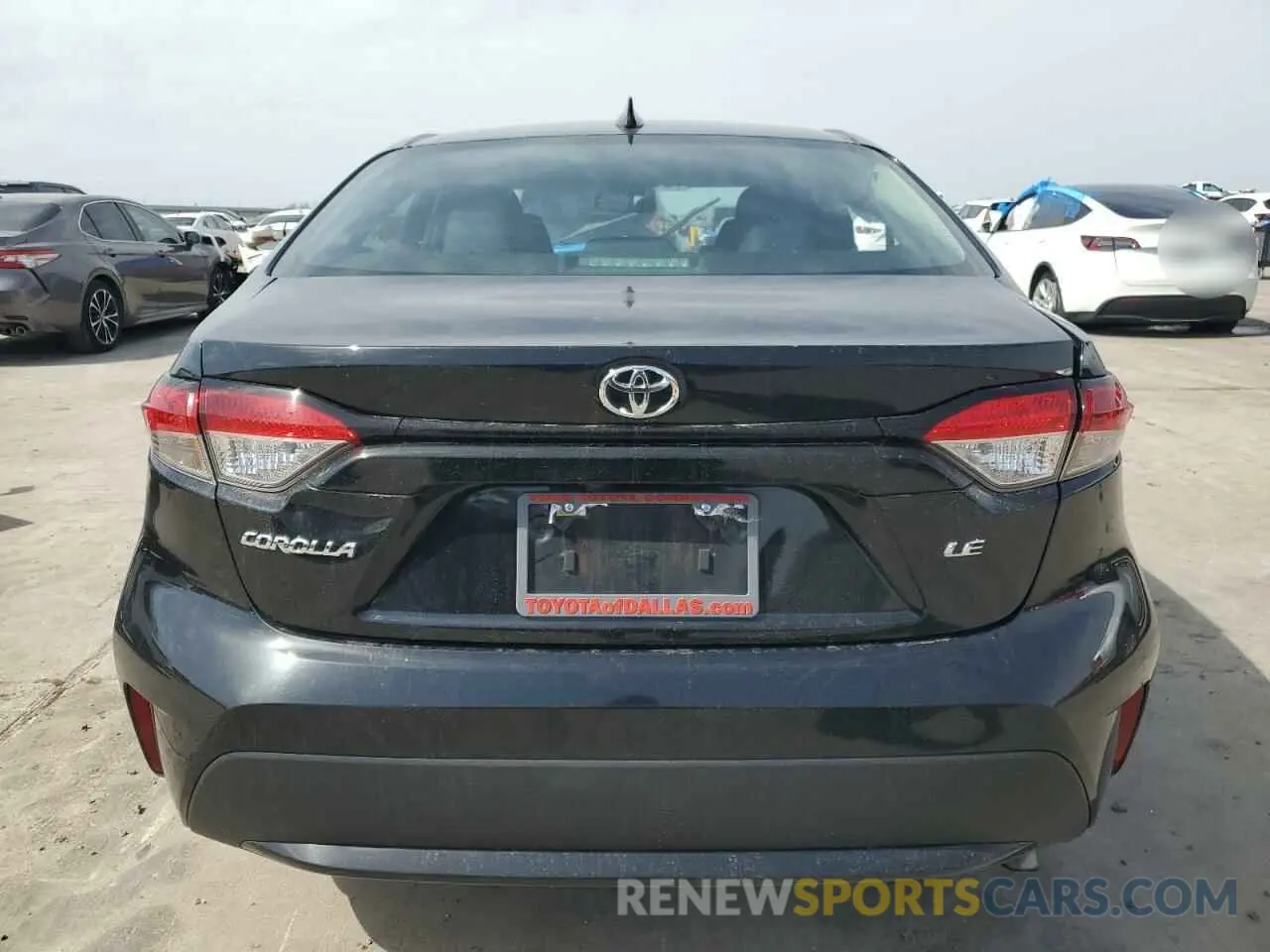 6 fotografías del automóvil dañado 5YFEPMAE9NP342904 TOYOTA COROLLA 2022