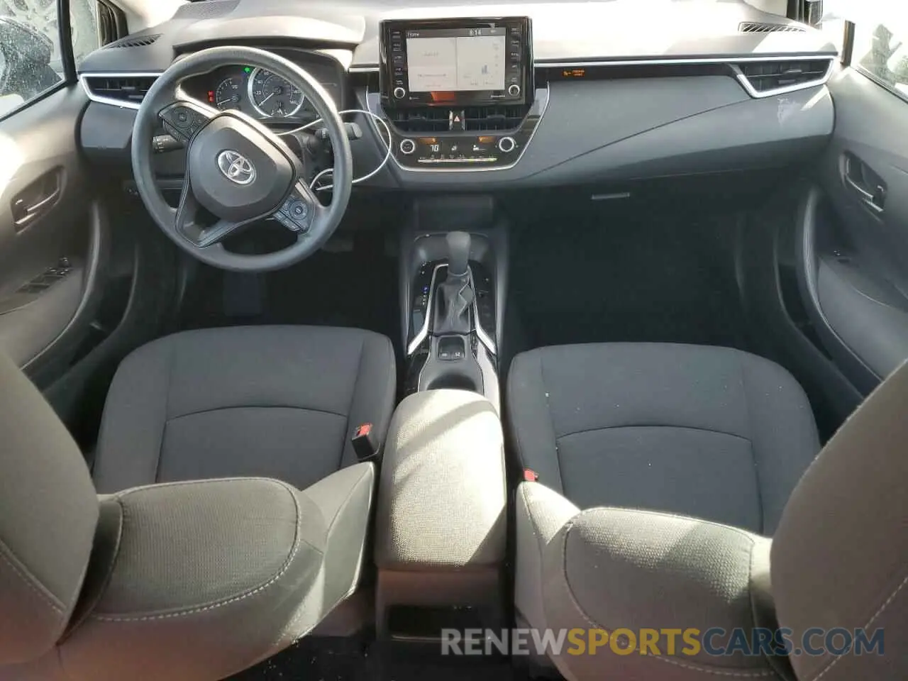 8 fotografías del automóvil dañado 5YFEPMAE9NP342904 TOYOTA COROLLA 2022