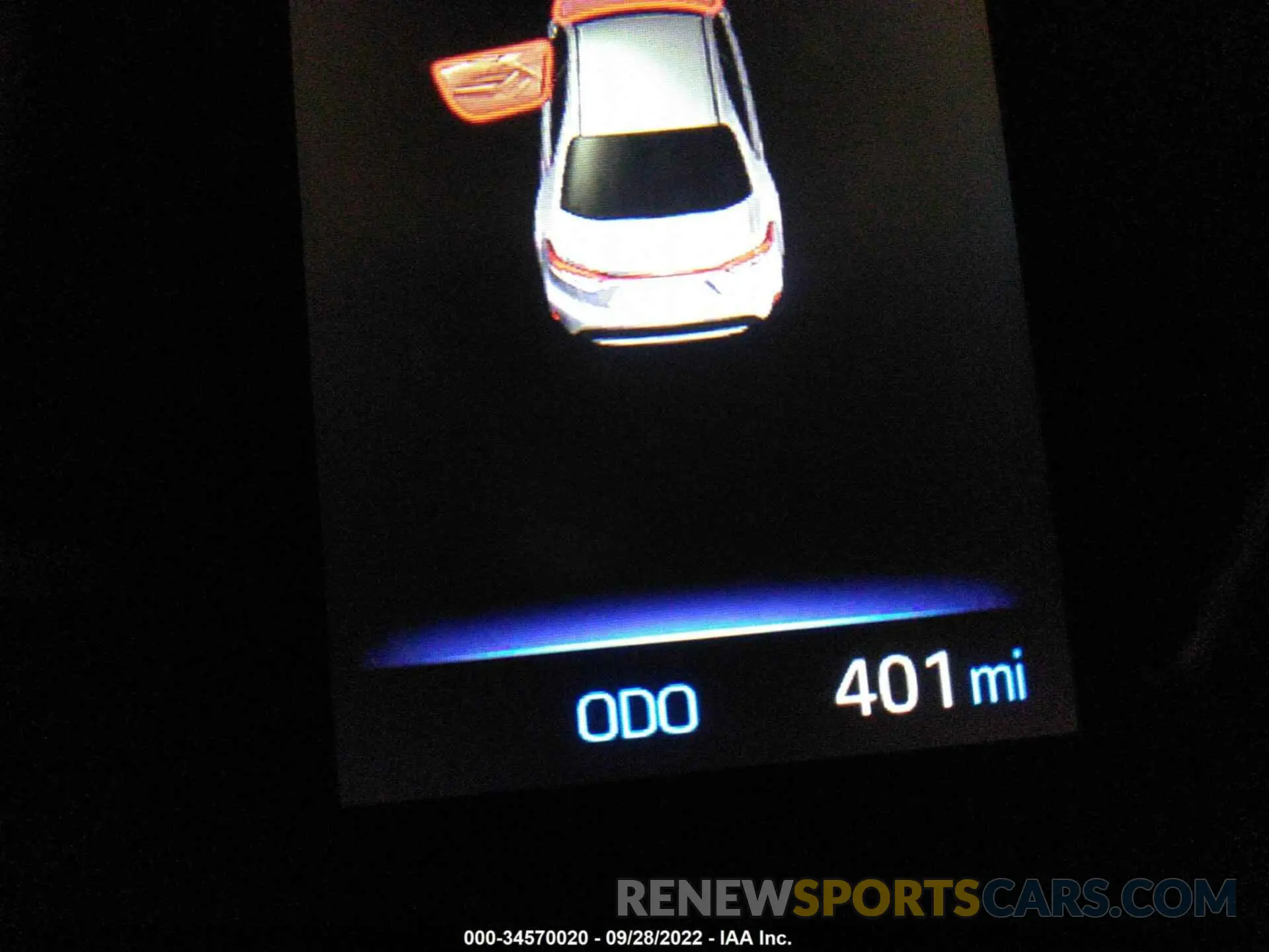 7 fotografías del automóvil dañado 5YFEPMAE9NP352719 TOYOTA COROLLA 2022
