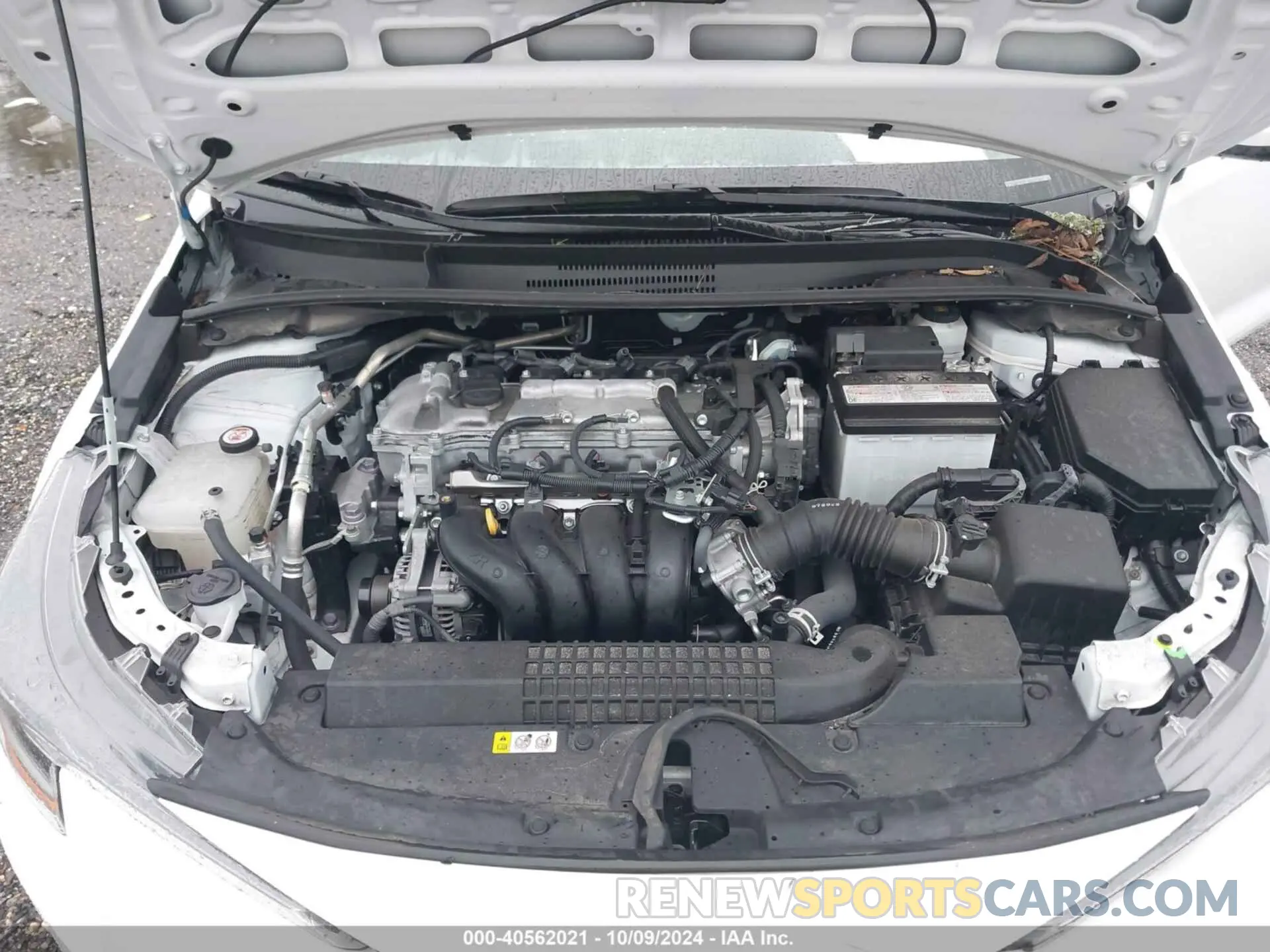 10 fotografías del automóvil dañado 5YFEPMAE9NP358018 TOYOTA COROLLA 2022