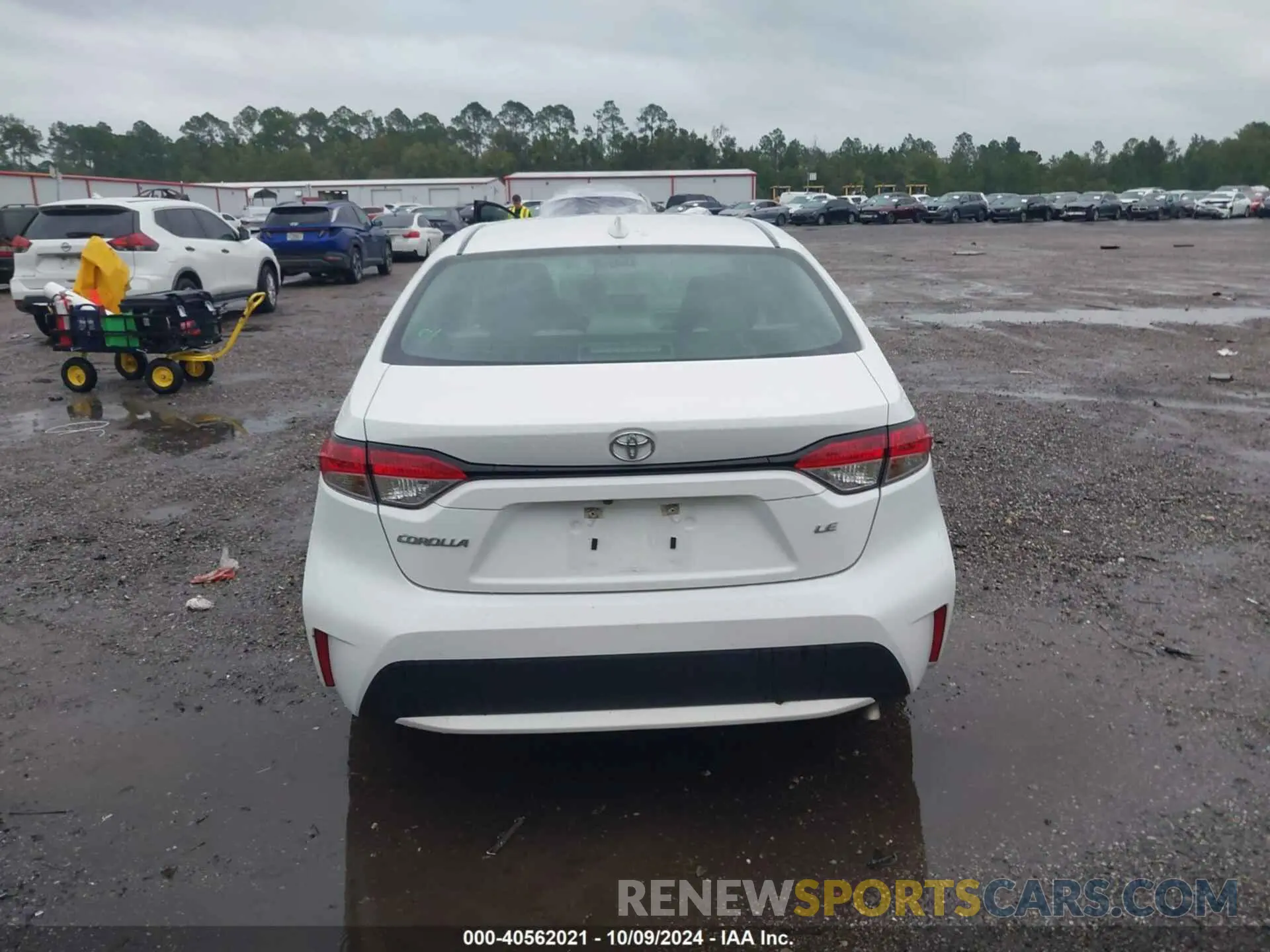 16 fotografías del automóvil dañado 5YFEPMAE9NP358018 TOYOTA COROLLA 2022