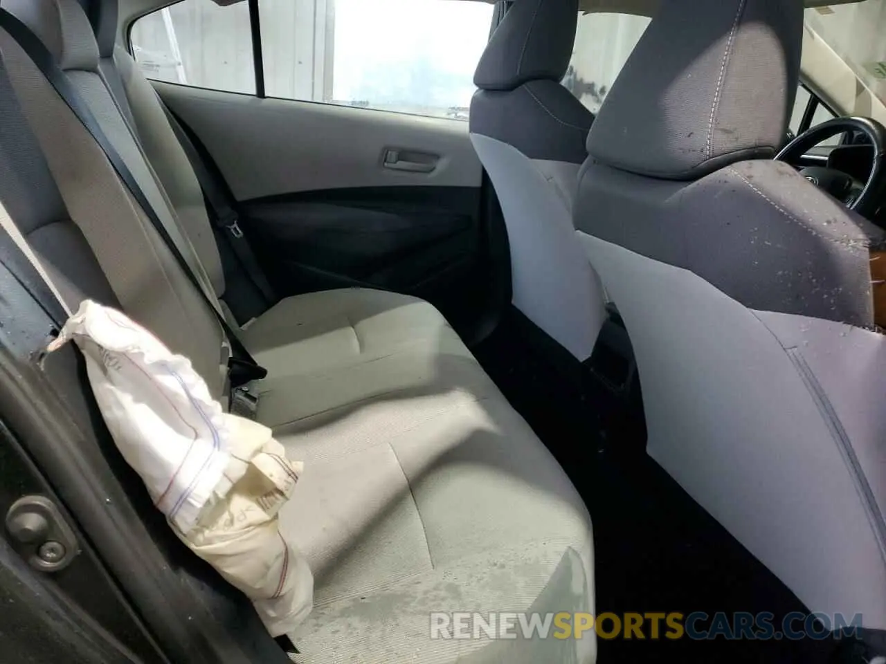 10 fotografías del automóvil dañado 5YFEPMAE9NP359721 TOYOTA COROLLA 2022
