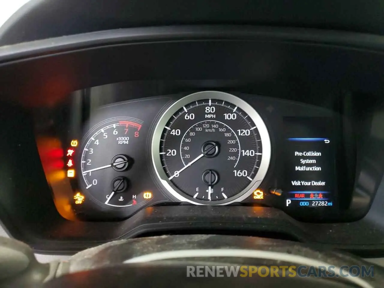 9 fotografías del automóvil dañado 5YFEPMAE9NP359721 TOYOTA COROLLA 2022