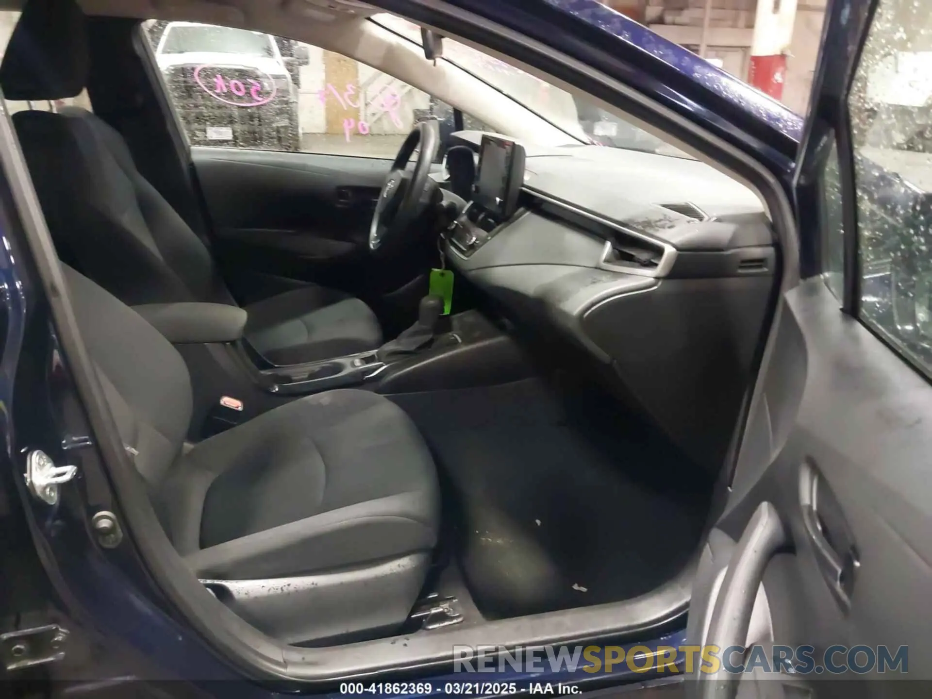 5 fotografías del automóvil dañado 5YFEPMAE9NP366362 TOYOTA COROLLA 2022