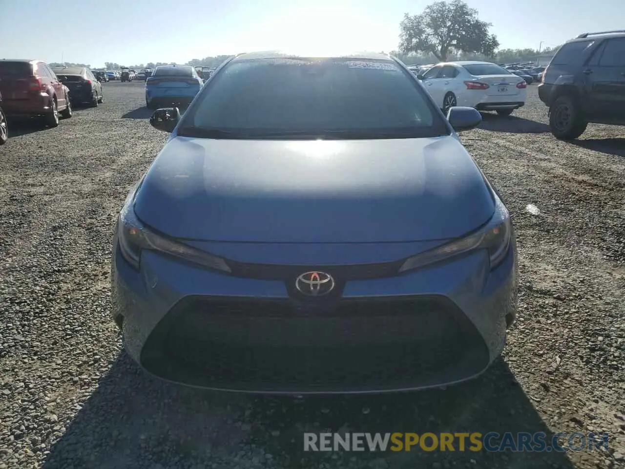 5 fotografías del automóvil dañado 5YFEPMAE9NP369861 TOYOTA COROLLA 2022