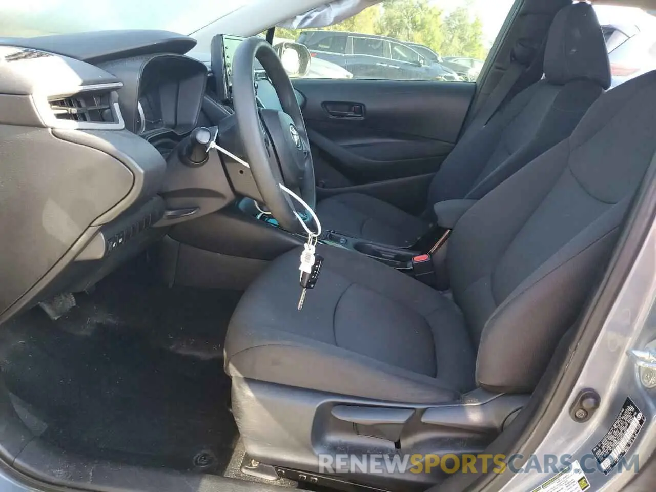 7 fotografías del automóvil dañado 5YFEPMAE9NP369861 TOYOTA COROLLA 2022