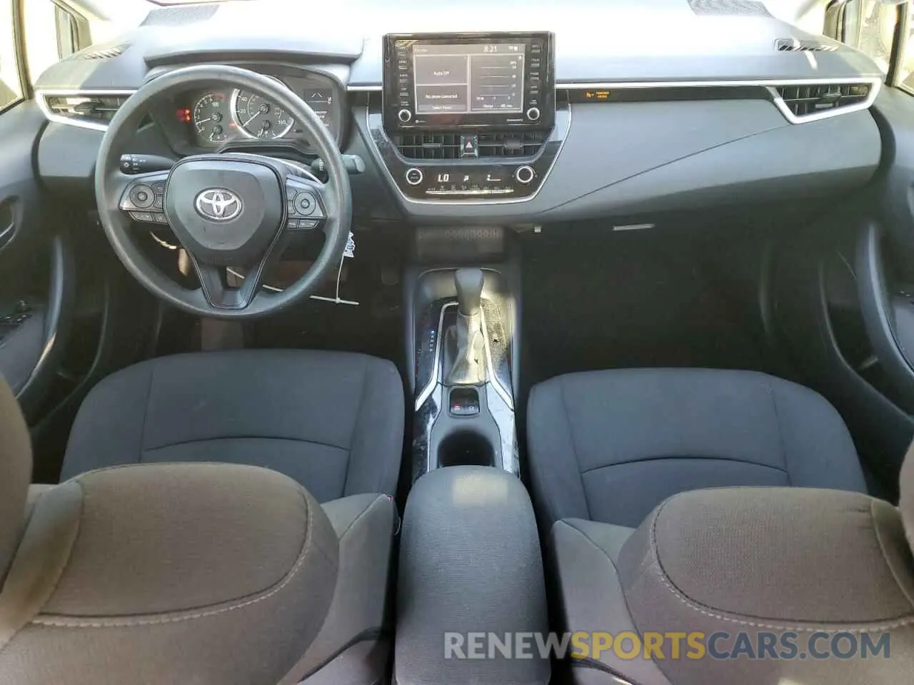 8 fotografías del automóvil dañado 5YFEPMAE9NP369861 TOYOTA COROLLA 2022