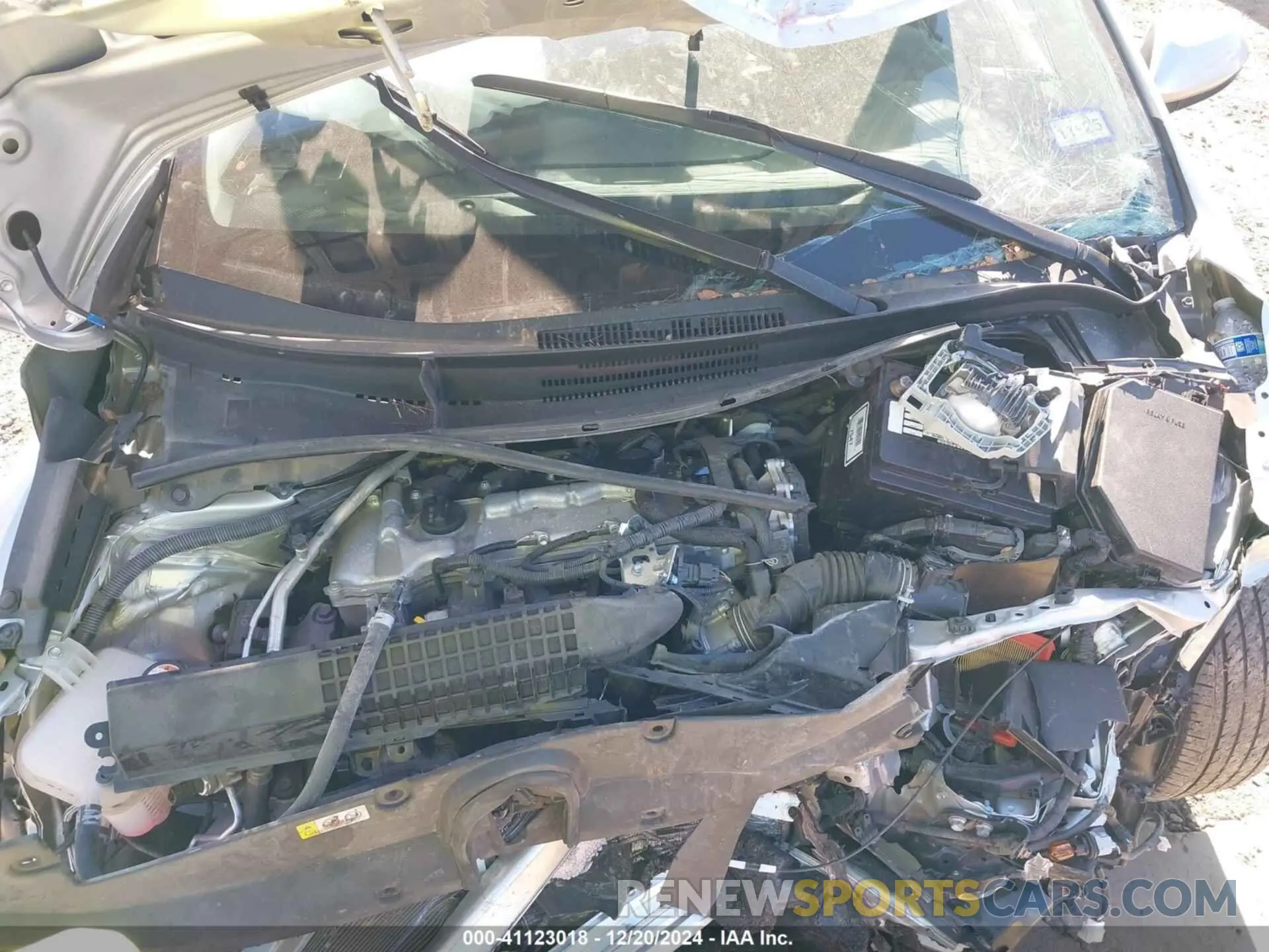 10 fotografías del automóvil dañado 5YFEPMAE9NP386238 TOYOTA COROLLA 2022