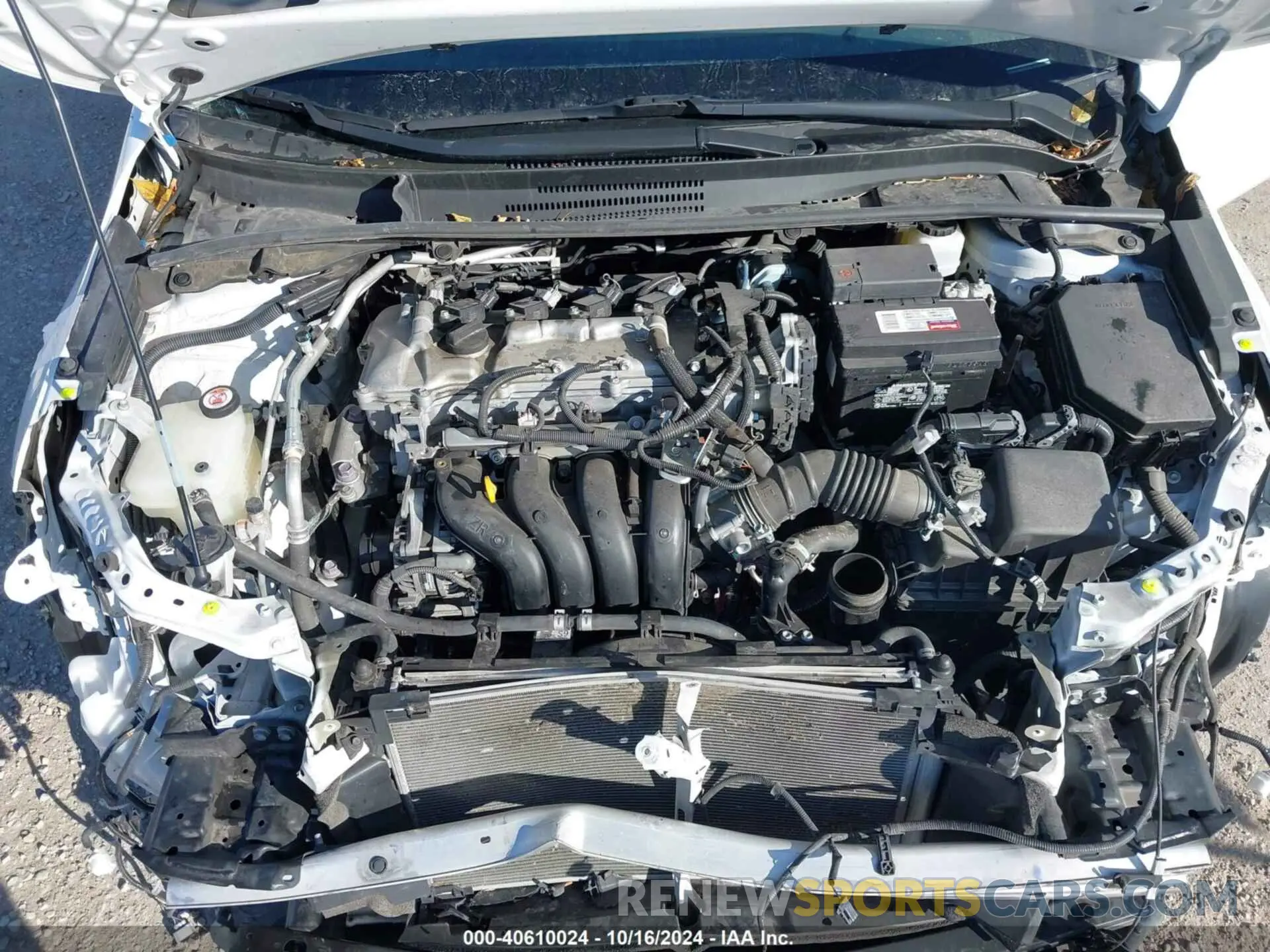 10 fotografías del automóvil dañado 5YFEPMAEXNP275813 TOYOTA COROLLA 2022