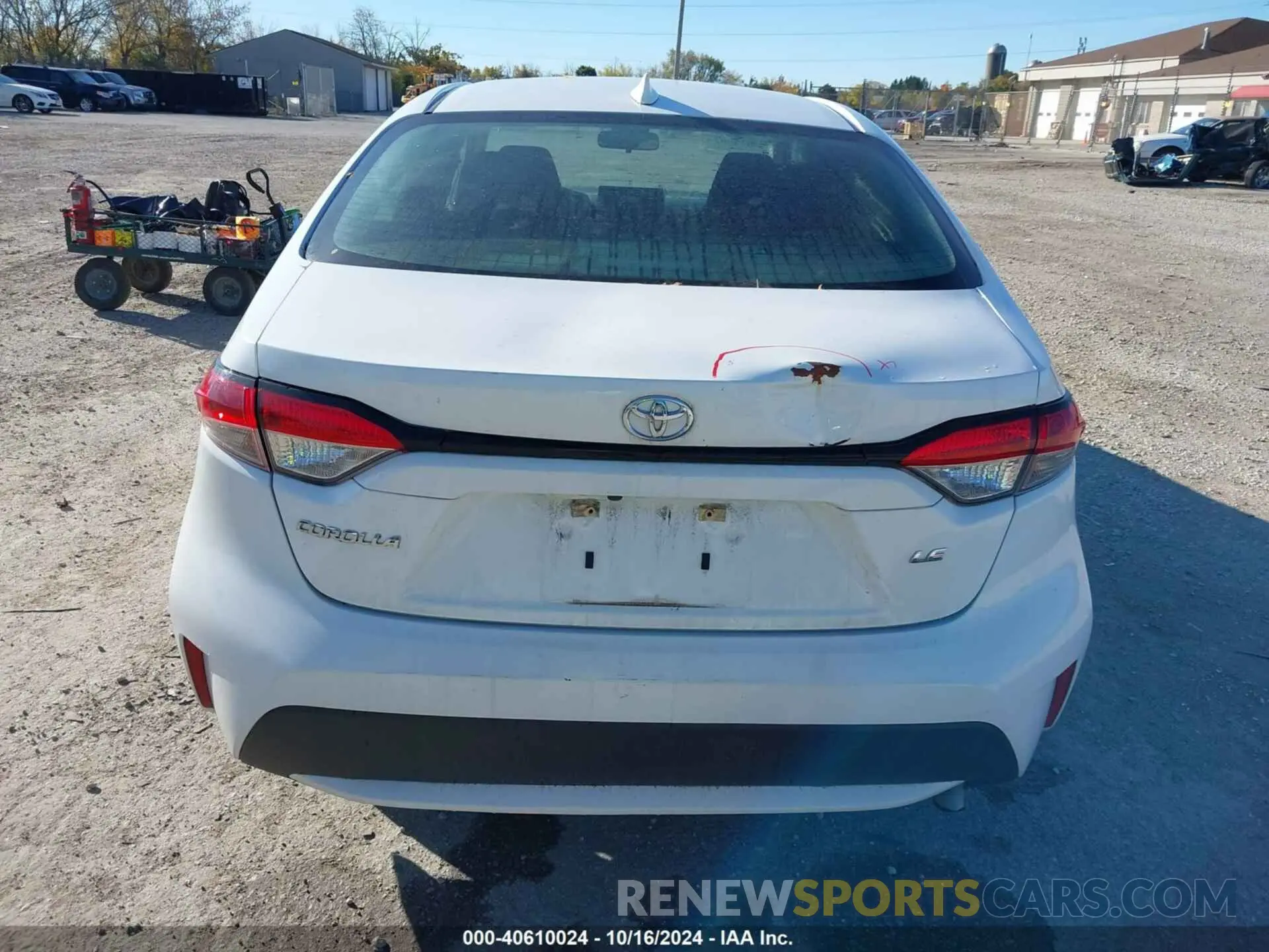 17 fotografías del automóvil dañado 5YFEPMAEXNP275813 TOYOTA COROLLA 2022