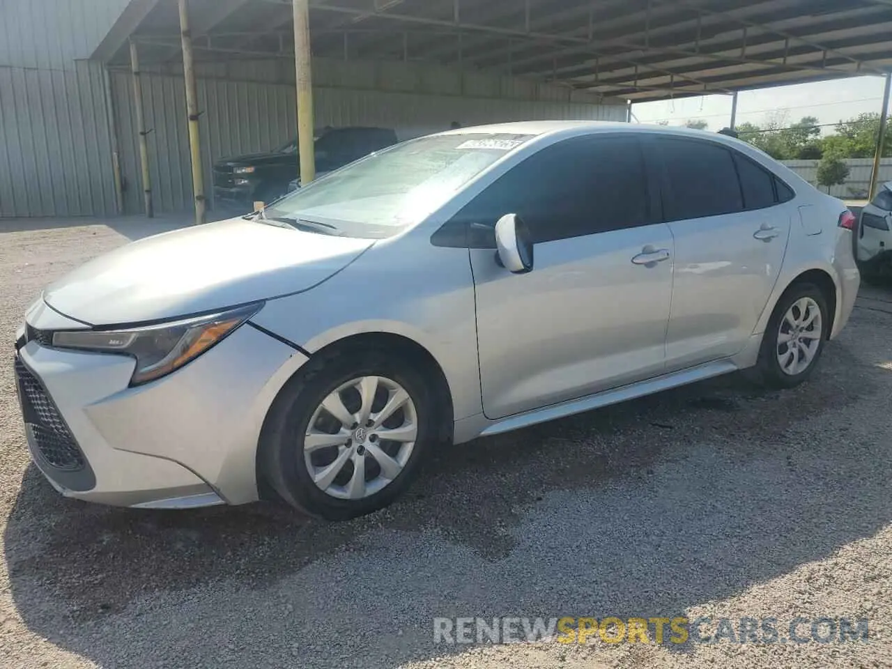1 fotografías del automóvil dañado 5YFEPMAEXNP283653 TOYOTA COROLLA 2022