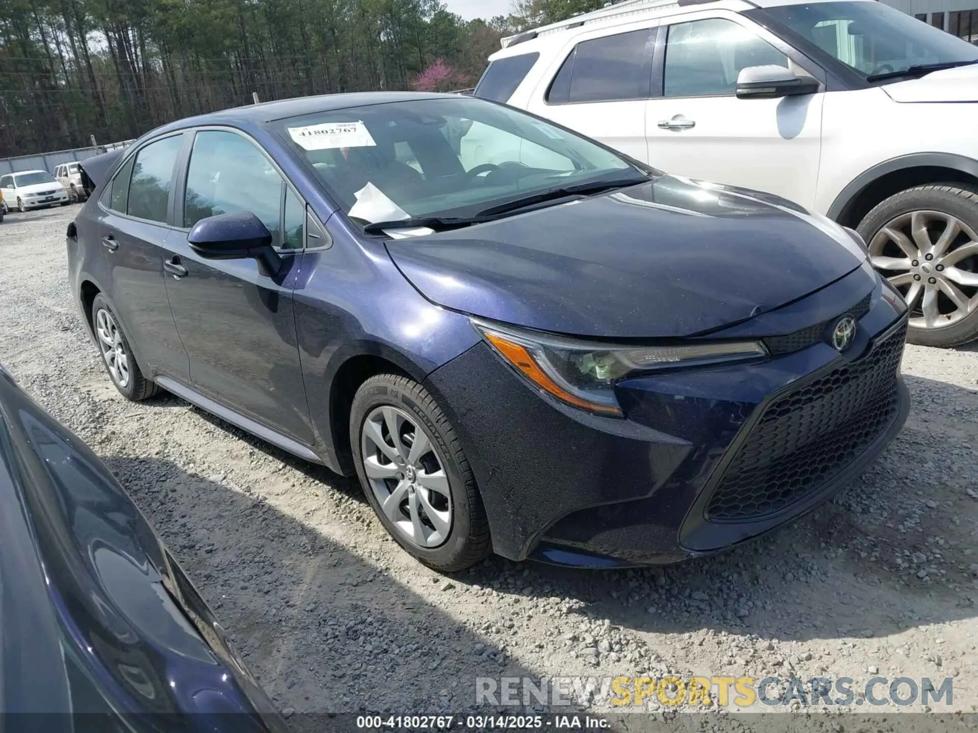 1 fotografías del automóvil dañado 5YFEPMAEXNP292675 TOYOTA COROLLA 2022