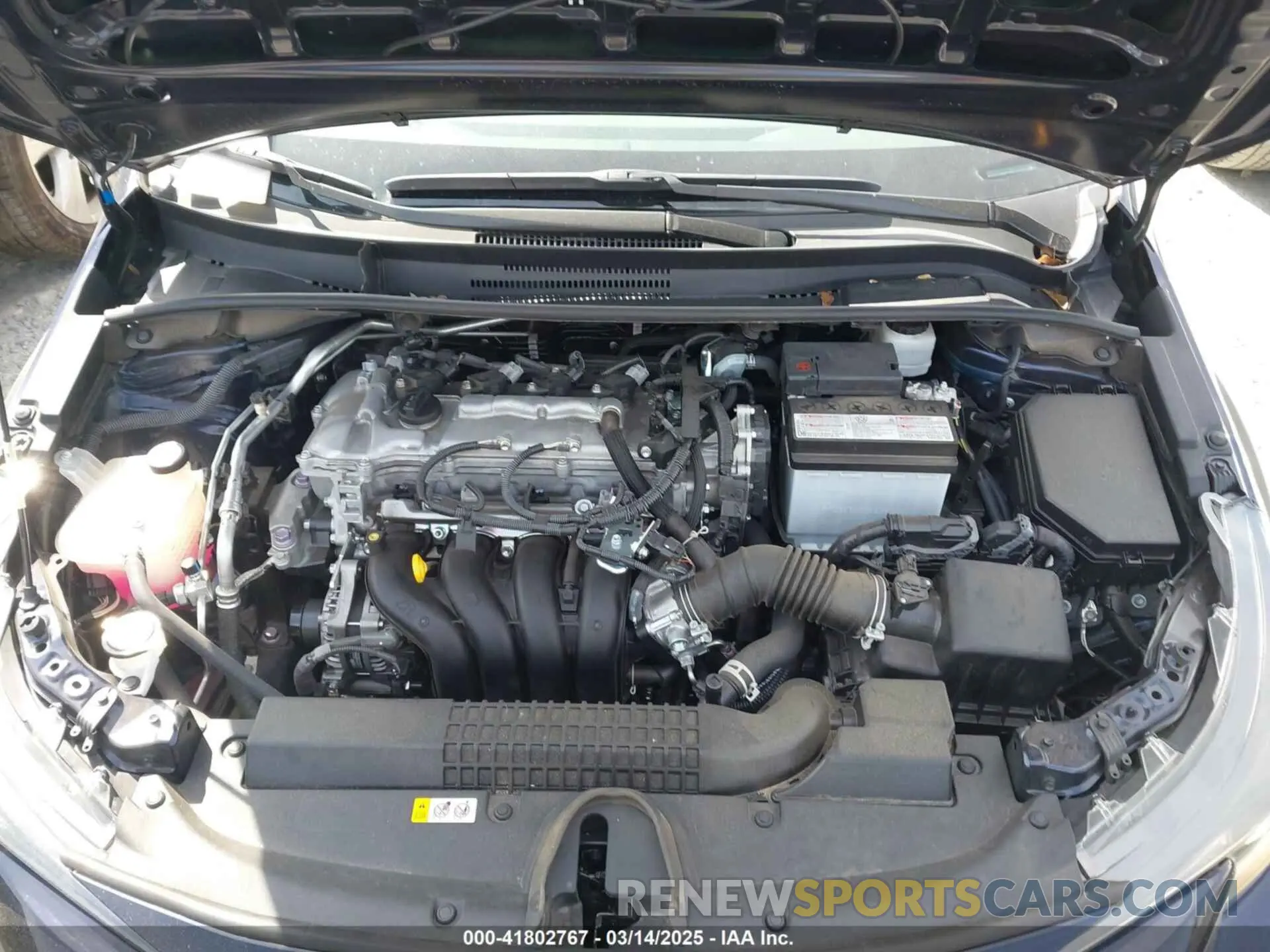 10 fotografías del automóvil dañado 5YFEPMAEXNP292675 TOYOTA COROLLA 2022