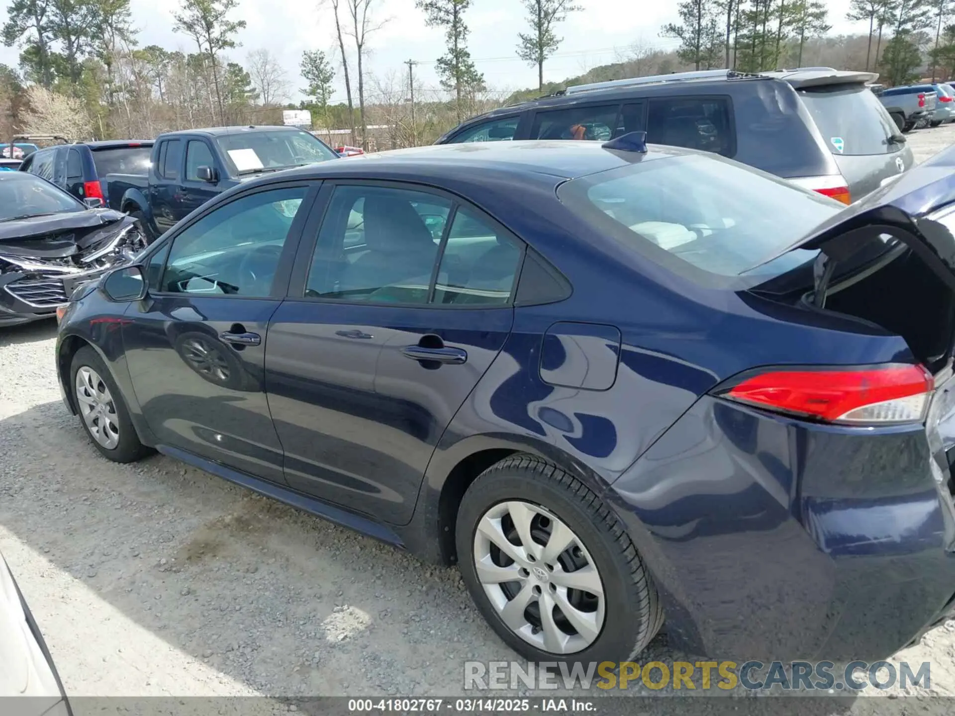 14 fotografías del automóvil dañado 5YFEPMAEXNP292675 TOYOTA COROLLA 2022
