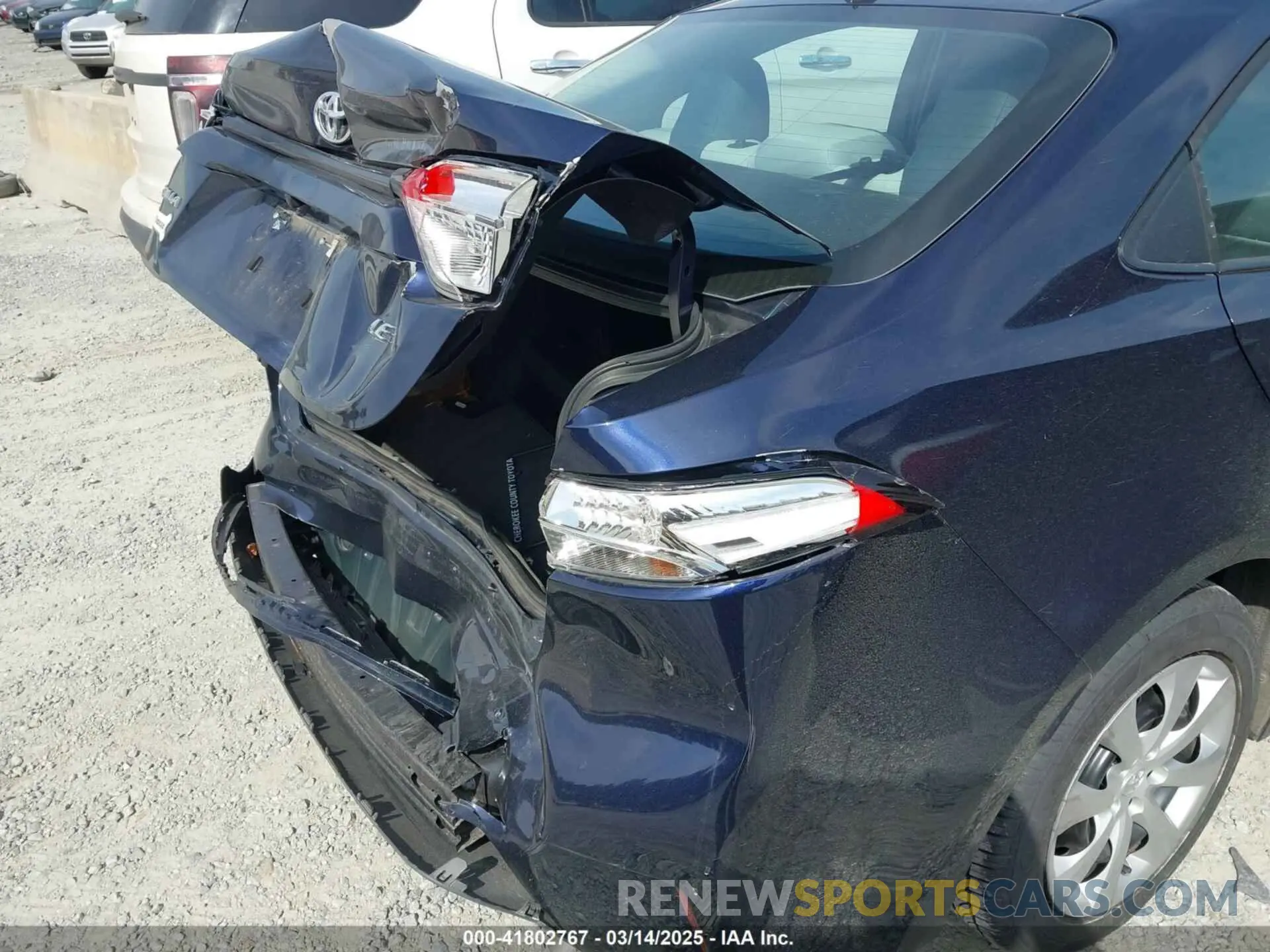 18 fotografías del automóvil dañado 5YFEPMAEXNP292675 TOYOTA COROLLA 2022