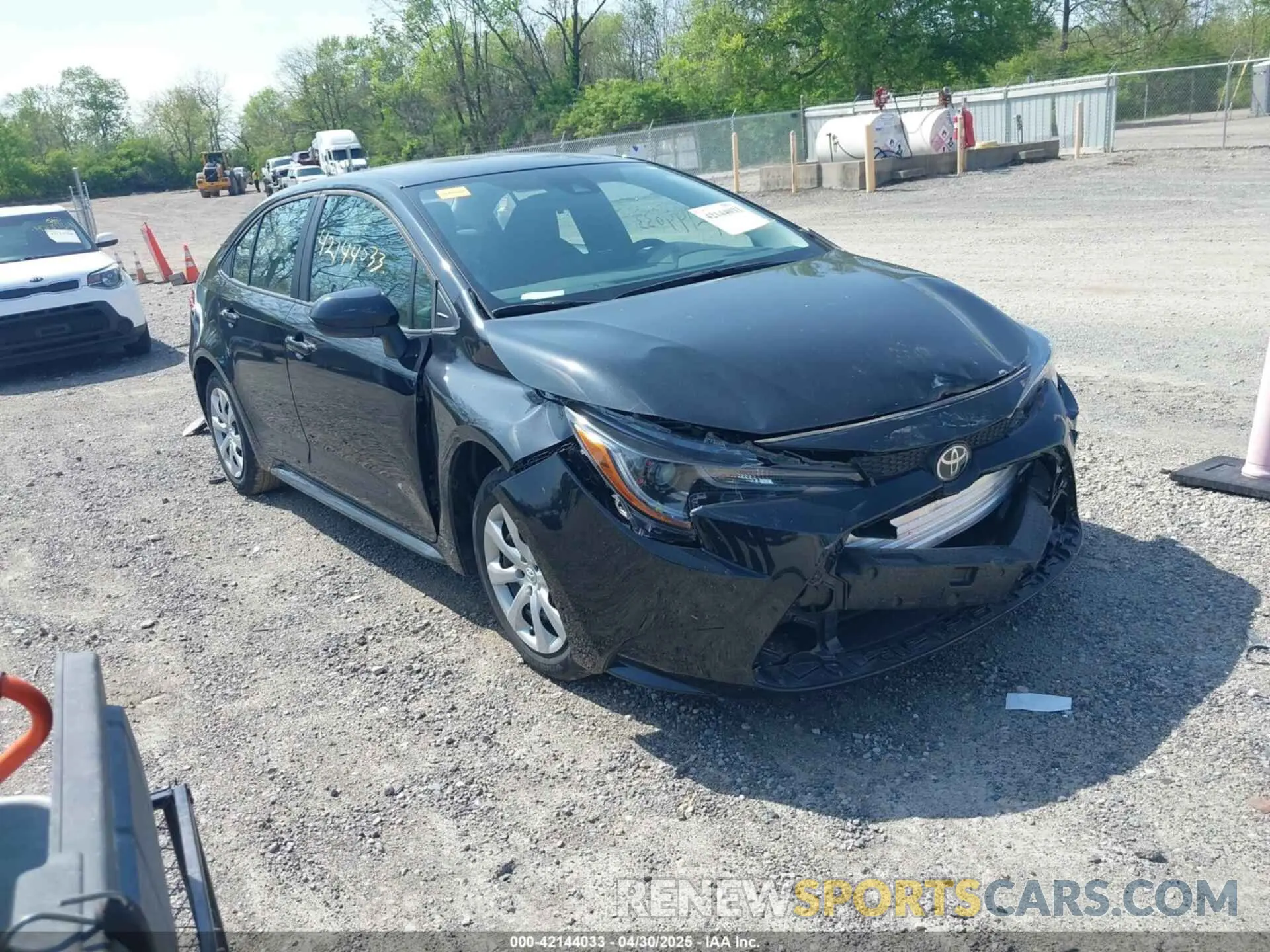 1 fotografías del automóvil dañado 5YFEPMAEXNP298668 TOYOTA COROLLA 2022