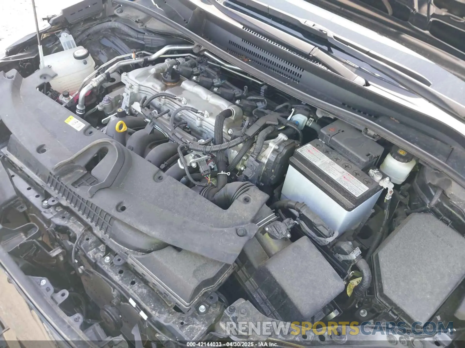 10 fotografías del automóvil dañado 5YFEPMAEXNP298668 TOYOTA COROLLA 2022