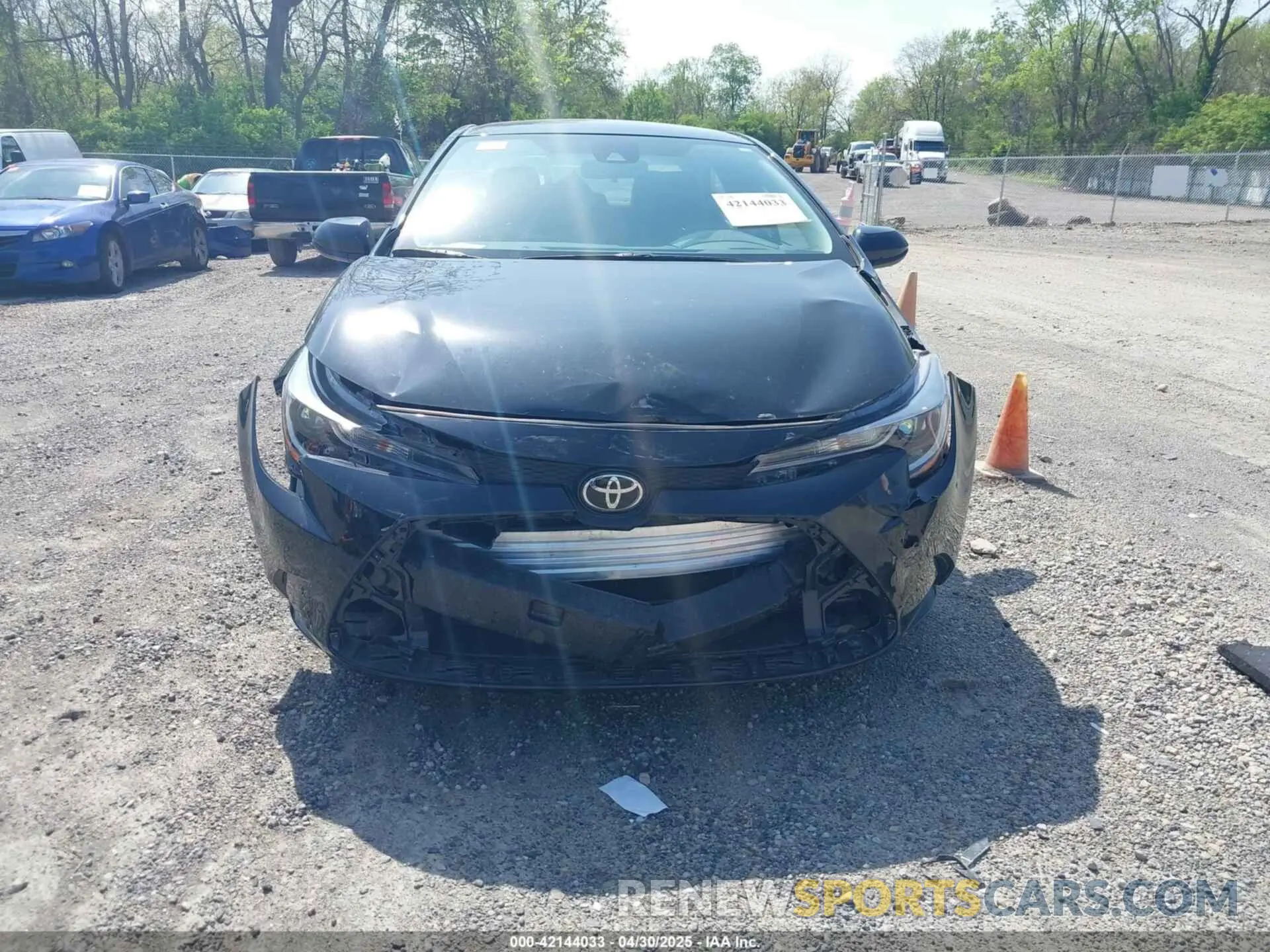 13 fotografías del automóvil dañado 5YFEPMAEXNP298668 TOYOTA COROLLA 2022