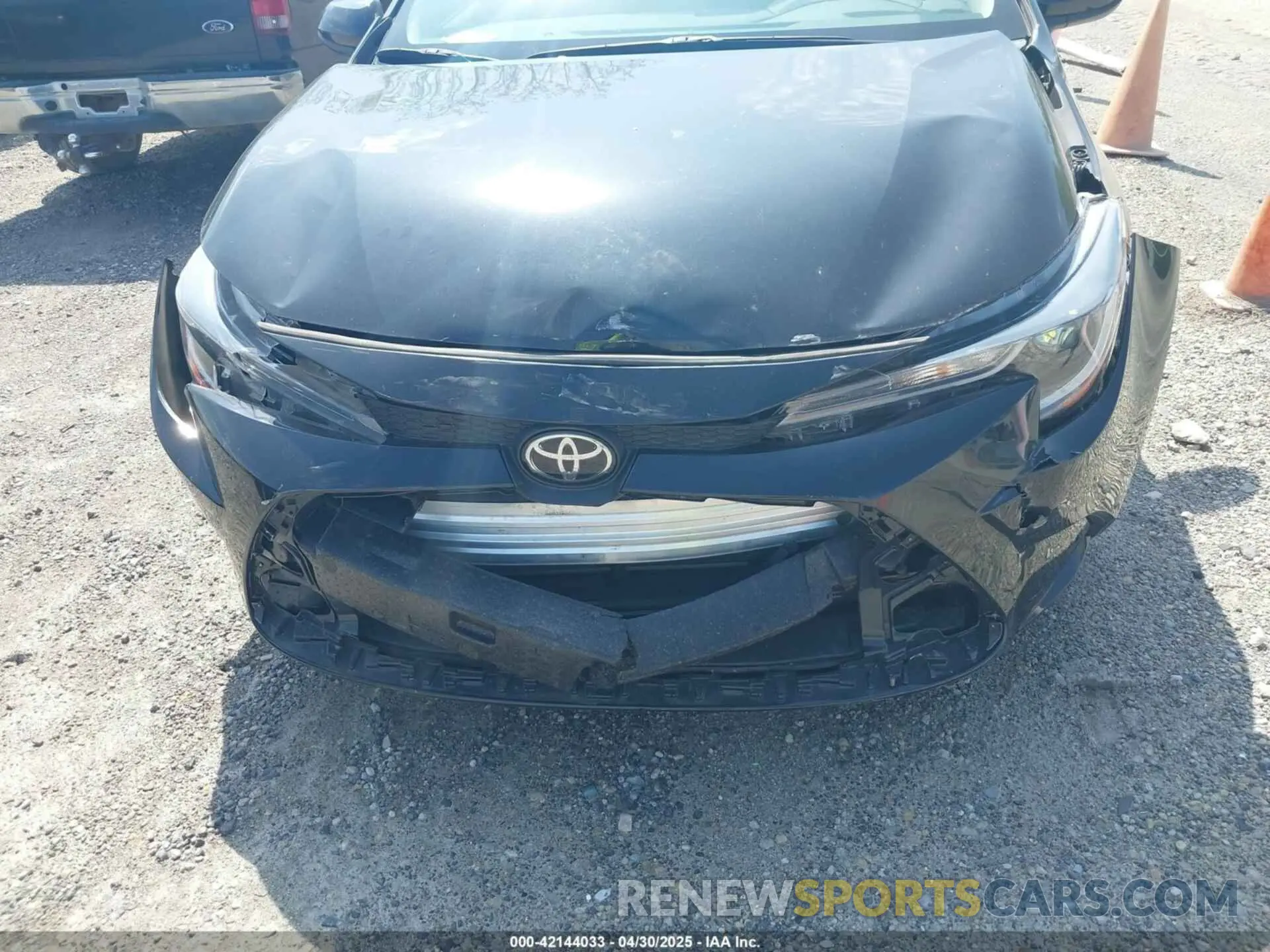 6 fotografías del automóvil dañado 5YFEPMAEXNP298668 TOYOTA COROLLA 2022