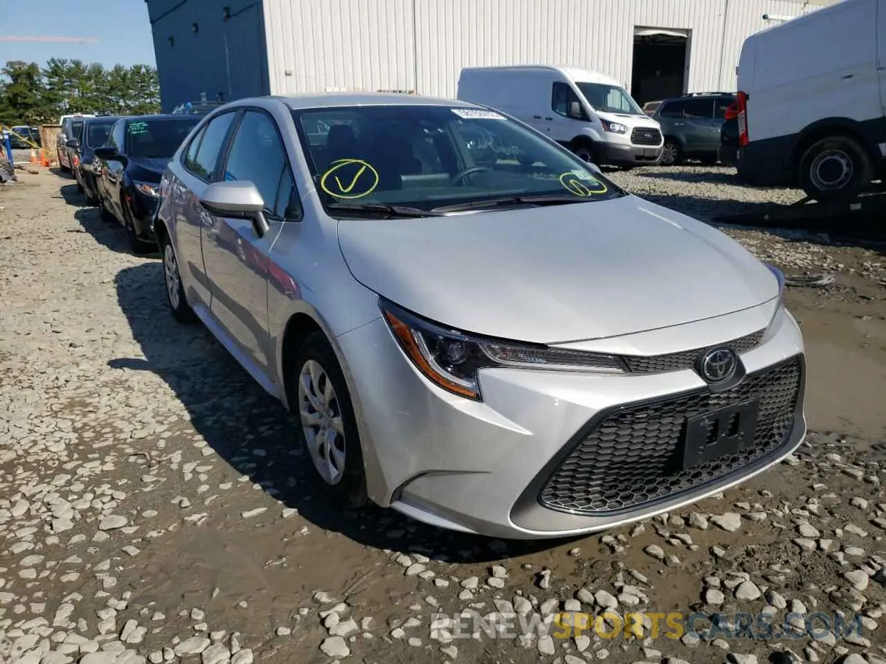 1 fotografías del automóvil dañado 5YFEPMAEXNP300094 TOYOTA COROLLA 2022