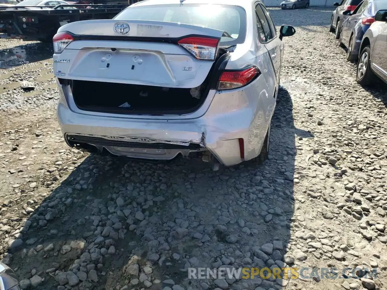 9 fotografías del automóvil dañado 5YFEPMAEXNP300094 TOYOTA COROLLA 2022