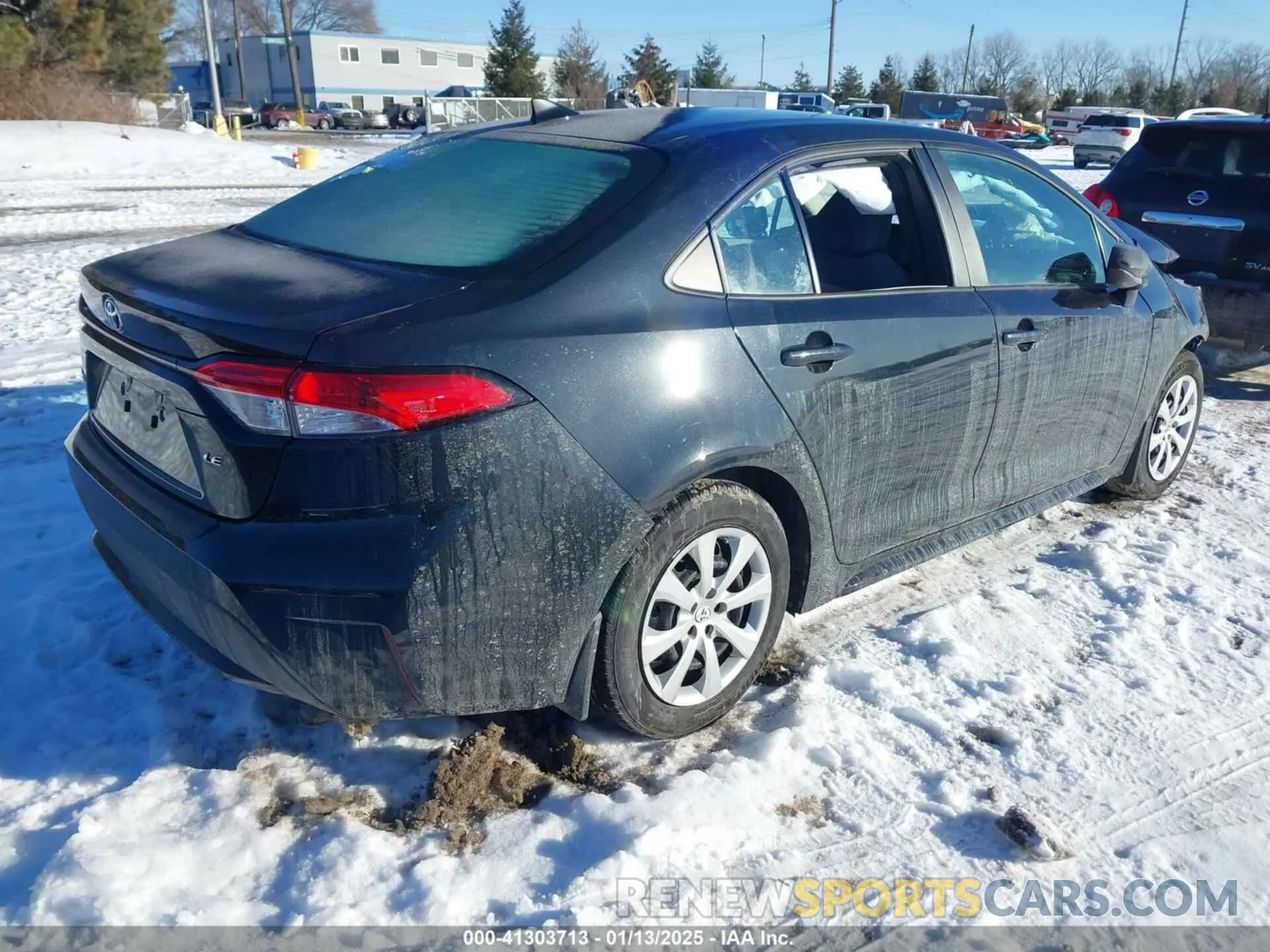 4 fotografías del automóvil dañado 5YFEPMAEXNP305182 TOYOTA COROLLA 2022