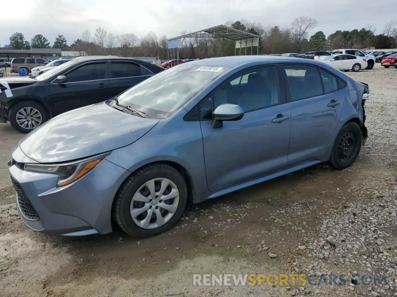 1 fotografías del automóvil dañado 5YFEPMAEXNP308339 TOYOTA COROLLA 2022