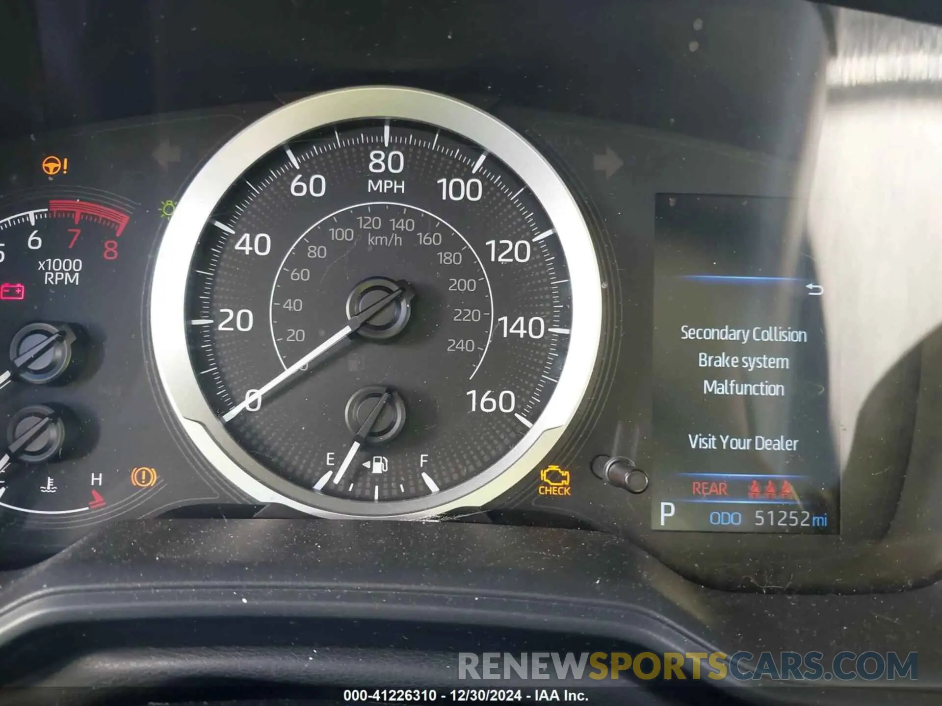 7 fotografías del automóvil dañado 5YFEPMAEXNP313363 TOYOTA COROLLA 2022