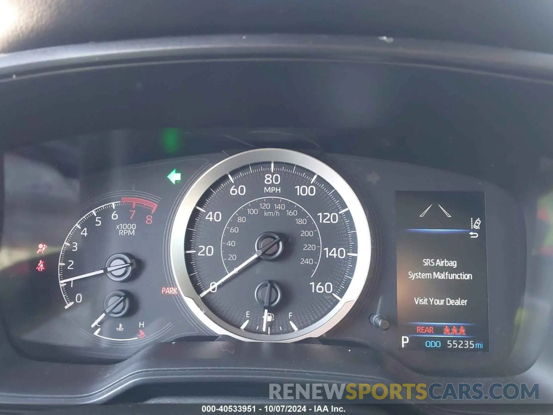 7 fotografías del automóvil dañado 5YFEPMAEXNP317591 TOYOTA COROLLA 2022