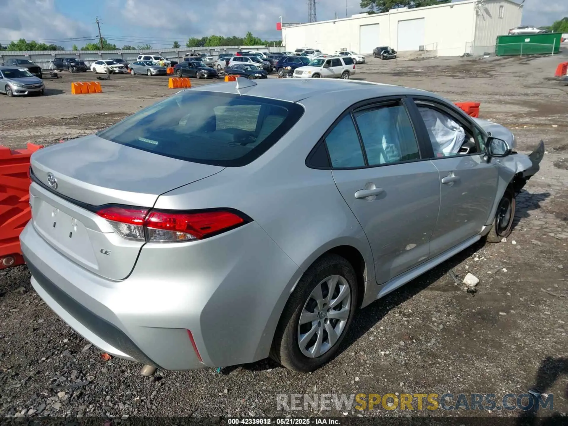 4 fotografías del automóvil dañado 5YFEPMAEXNP318580 TOYOTA COROLLA 2022