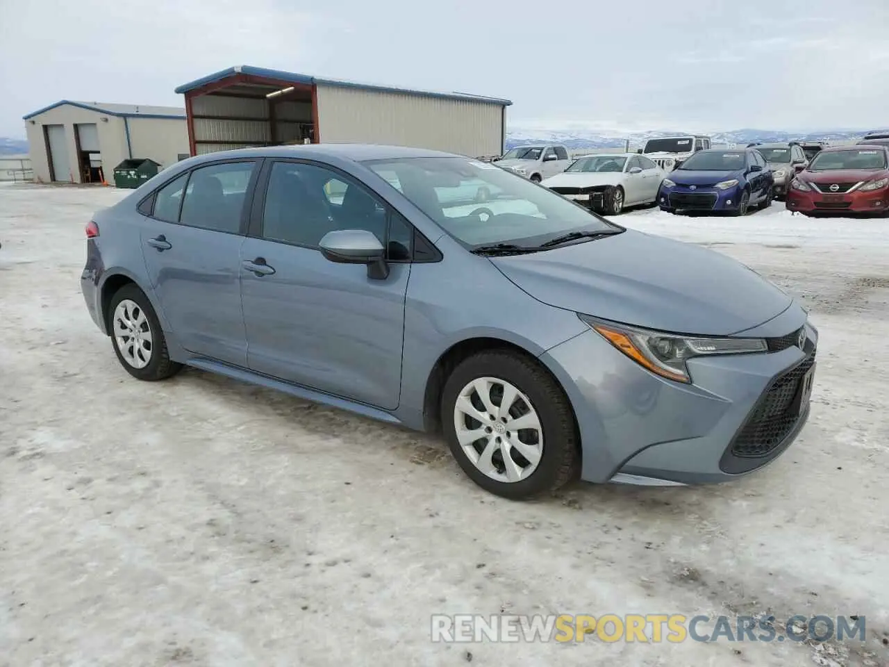 4 fotografías del automóvil dañado 5YFEPMAEXNP342118 TOYOTA COROLLA 2022