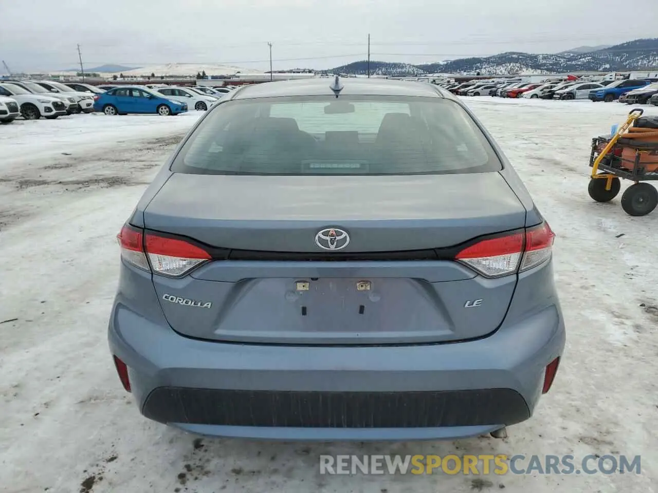6 fotografías del automóvil dañado 5YFEPMAEXNP342118 TOYOTA COROLLA 2022