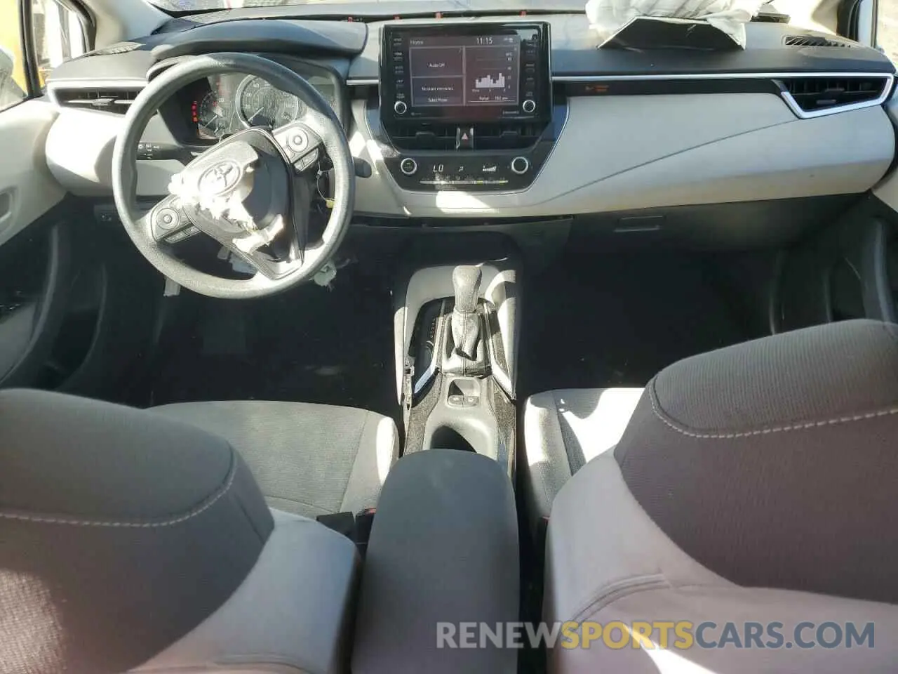 8 fotografías del automóvil dañado 5YFEPMAEXNP348243 TOYOTA COROLLA 2022
