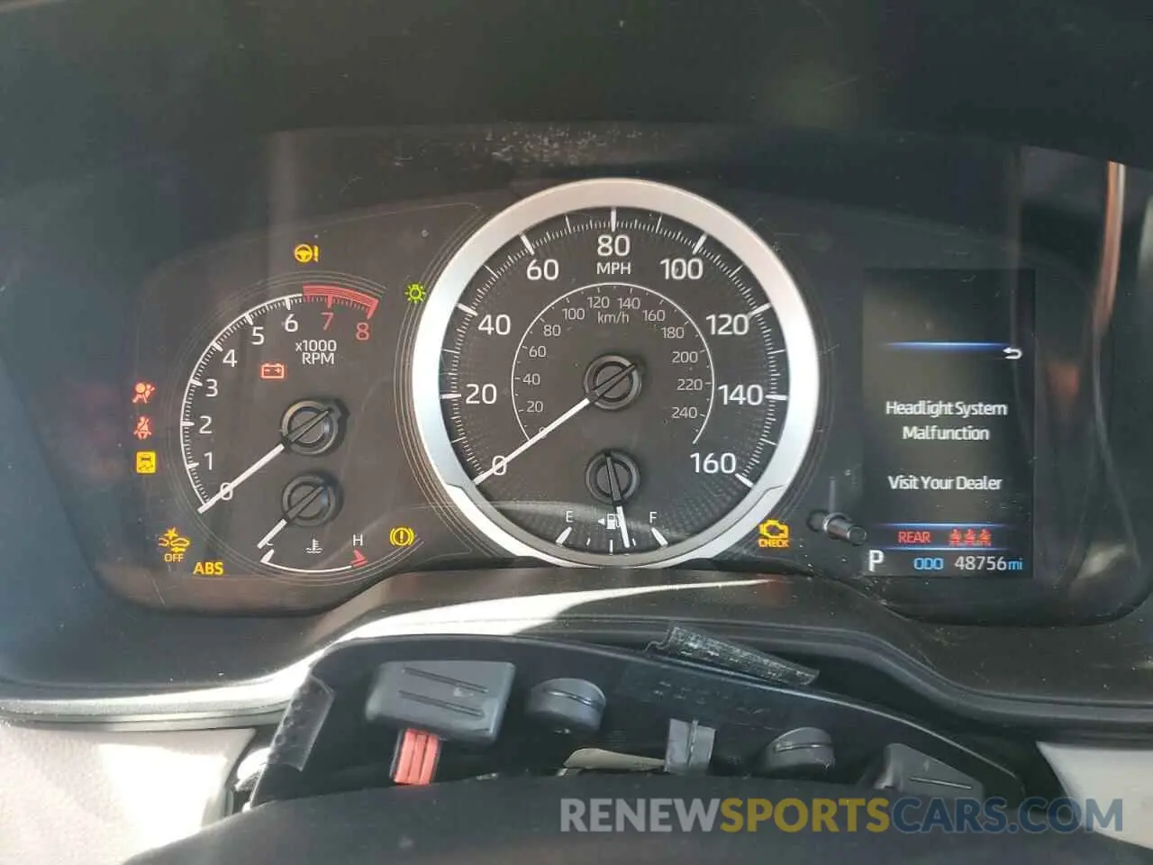 9 fotografías del automóvil dañado 5YFEPMAEXNP348243 TOYOTA COROLLA 2022
