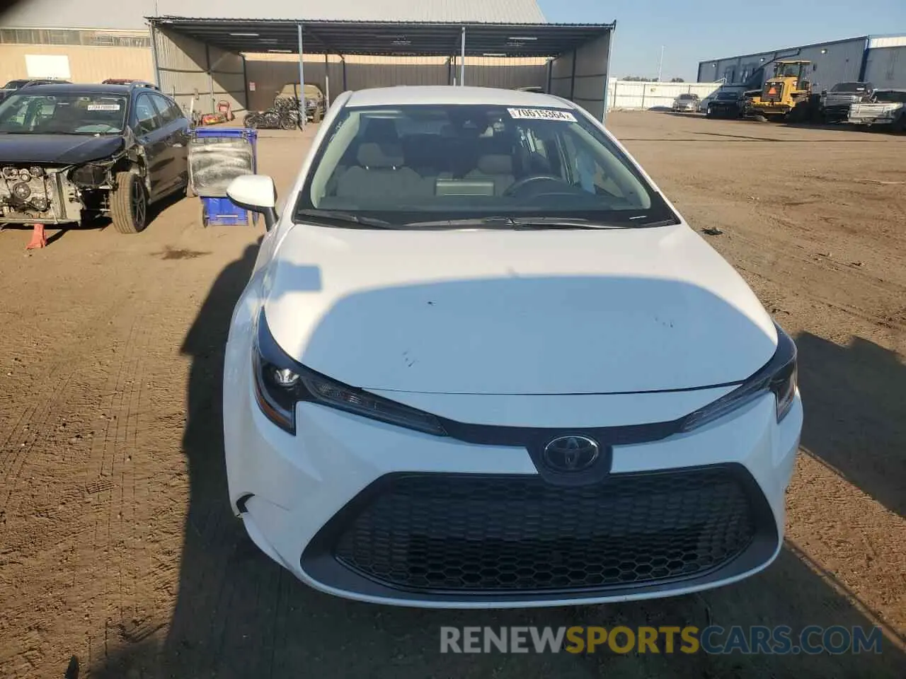 5 fotografías del automóvil dañado 5YFEPMAEXNP354544 TOYOTA COROLLA 2022