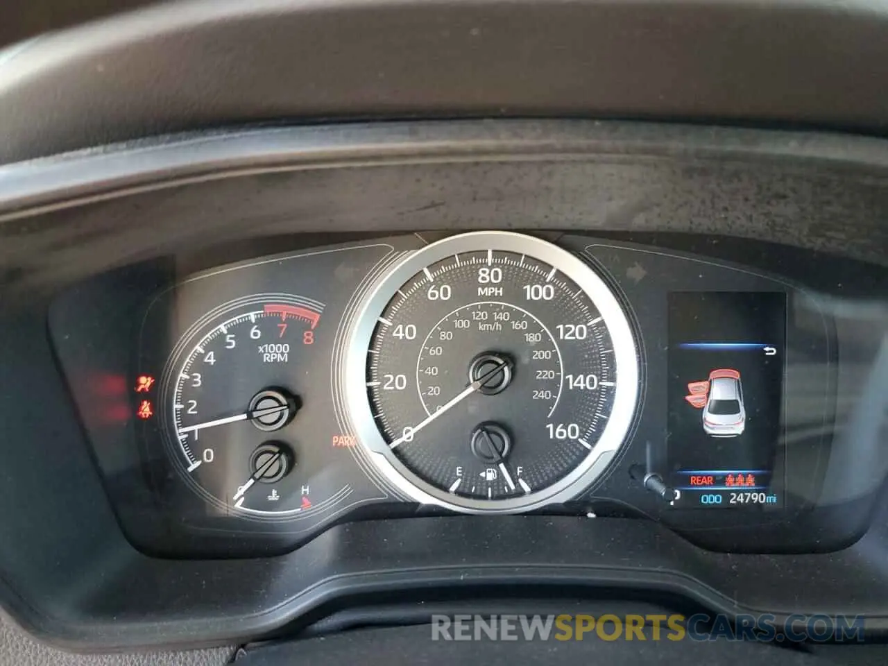 9 fotografías del automóvil dañado 5YFEPMAEXNP354544 TOYOTA COROLLA 2022