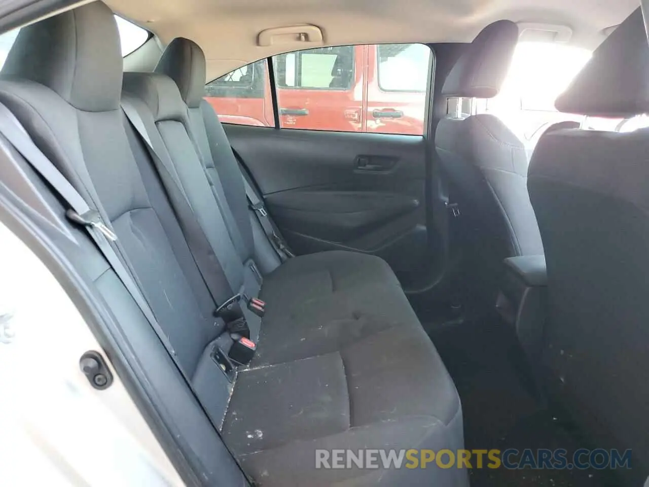 10 fotografías del automóvil dañado 5YFEPMAEXNP354642 TOYOTA COROLLA 2022