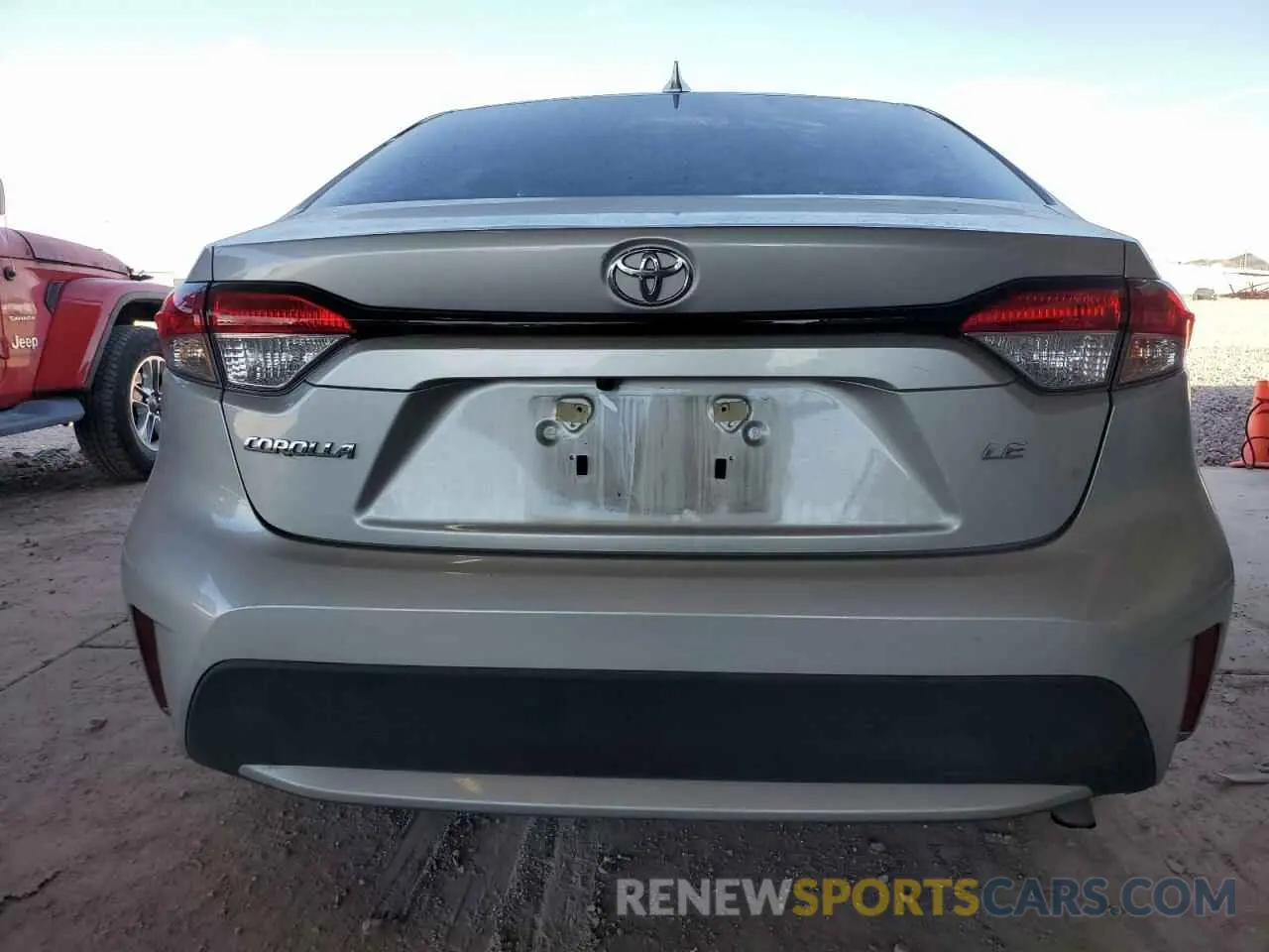 6 fotografías del automóvil dañado 5YFEPMAEXNP354642 TOYOTA COROLLA 2022