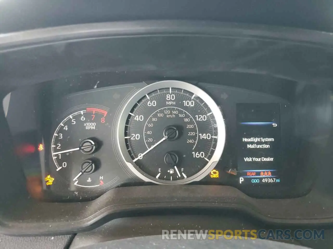 9 fotografías del automóvil dañado 5YFEPMAEXNP354642 TOYOTA COROLLA 2022