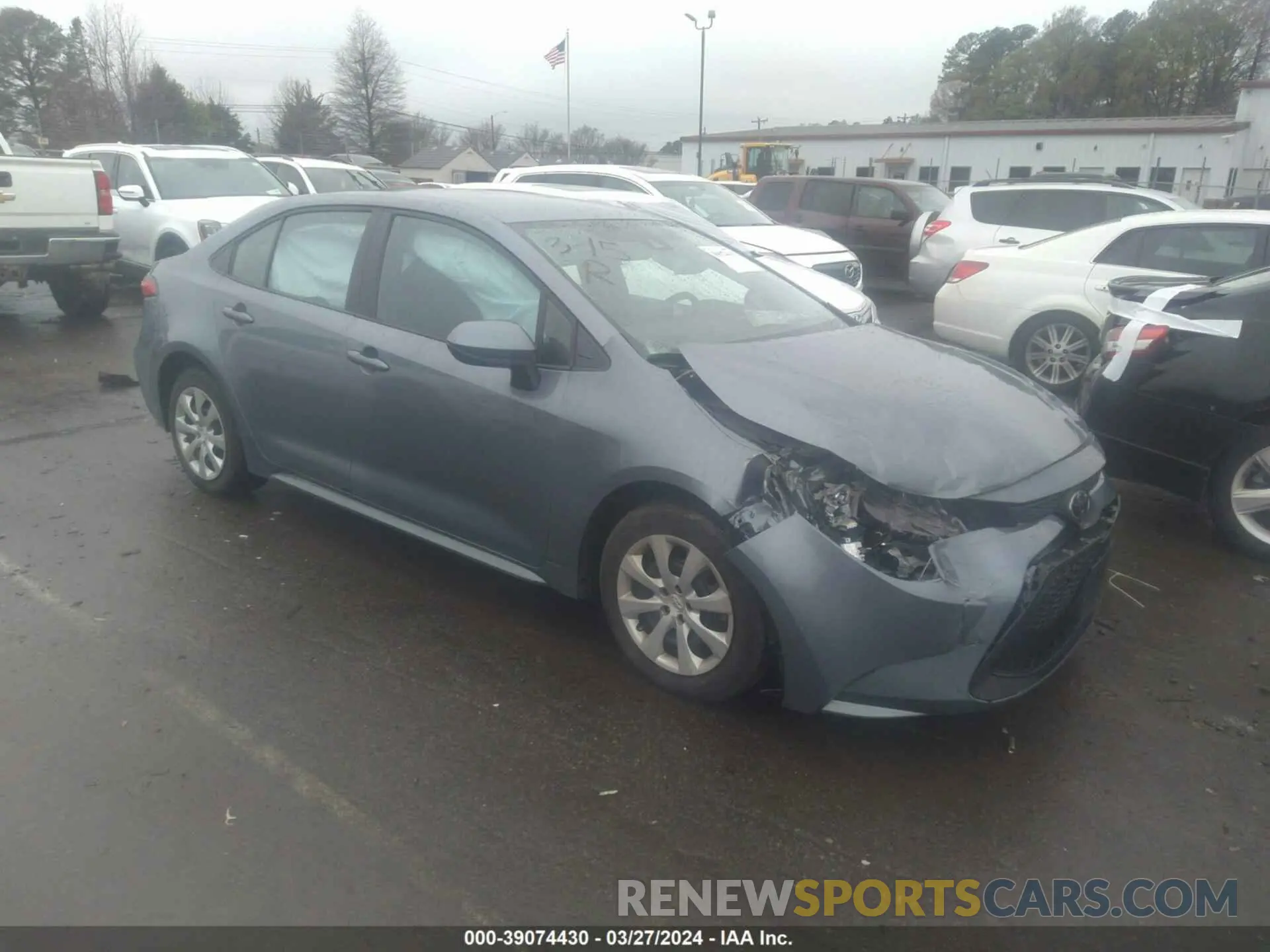 1 fotografías del automóvil dañado 5YFEPMAEXNP359551 TOYOTA COROLLA 2022