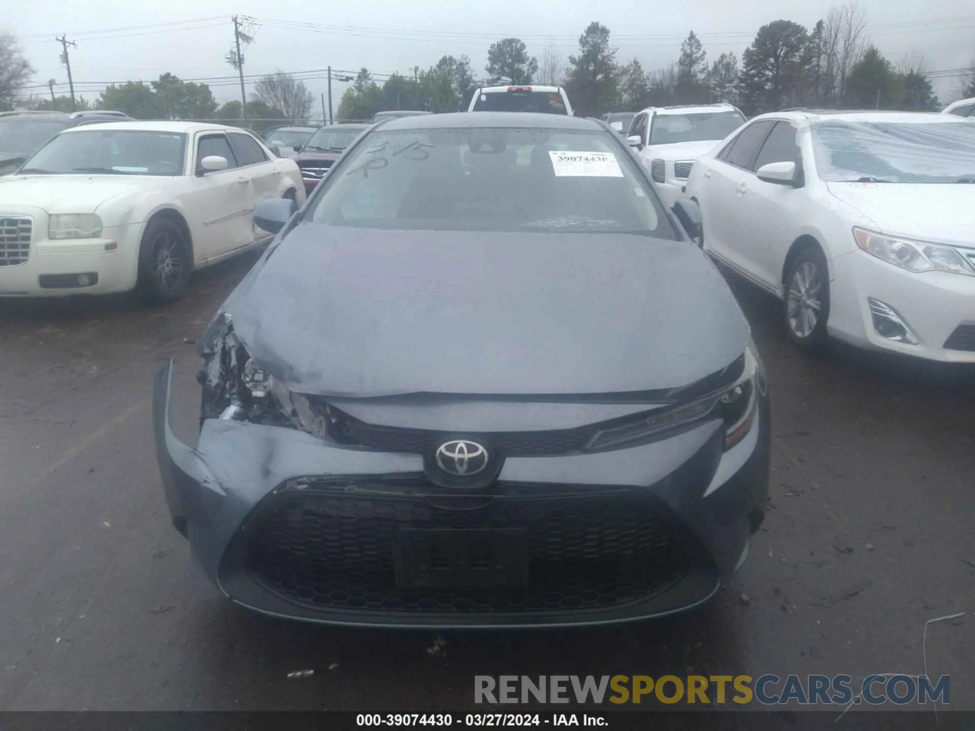 12 fotografías del automóvil dañado 5YFEPMAEXNP359551 TOYOTA COROLLA 2022