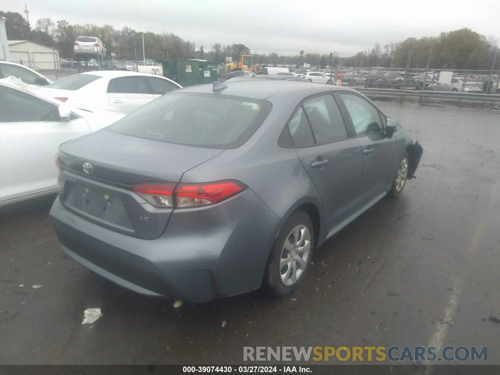 4 fotografías del automóvil dañado 5YFEPMAEXNP359551 TOYOTA COROLLA 2022