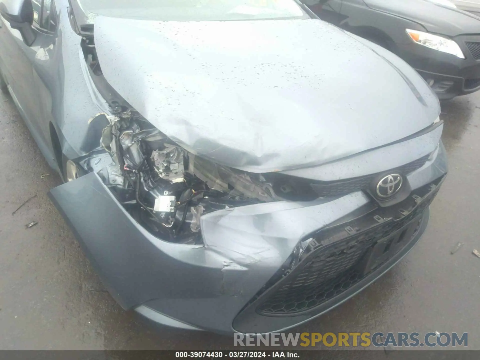 6 fotografías del automóvil dañado 5YFEPMAEXNP359551 TOYOTA COROLLA 2022